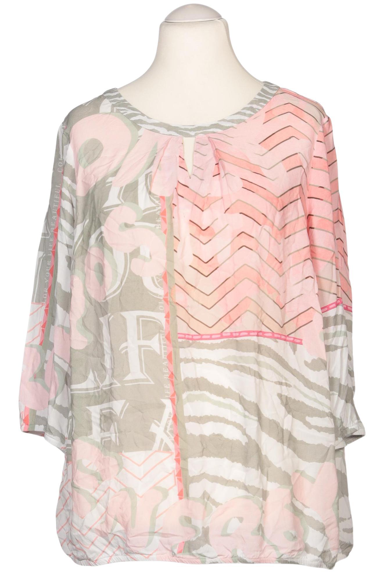 

justWhite Damen Bluse, mehrfarbig, Gr. 46