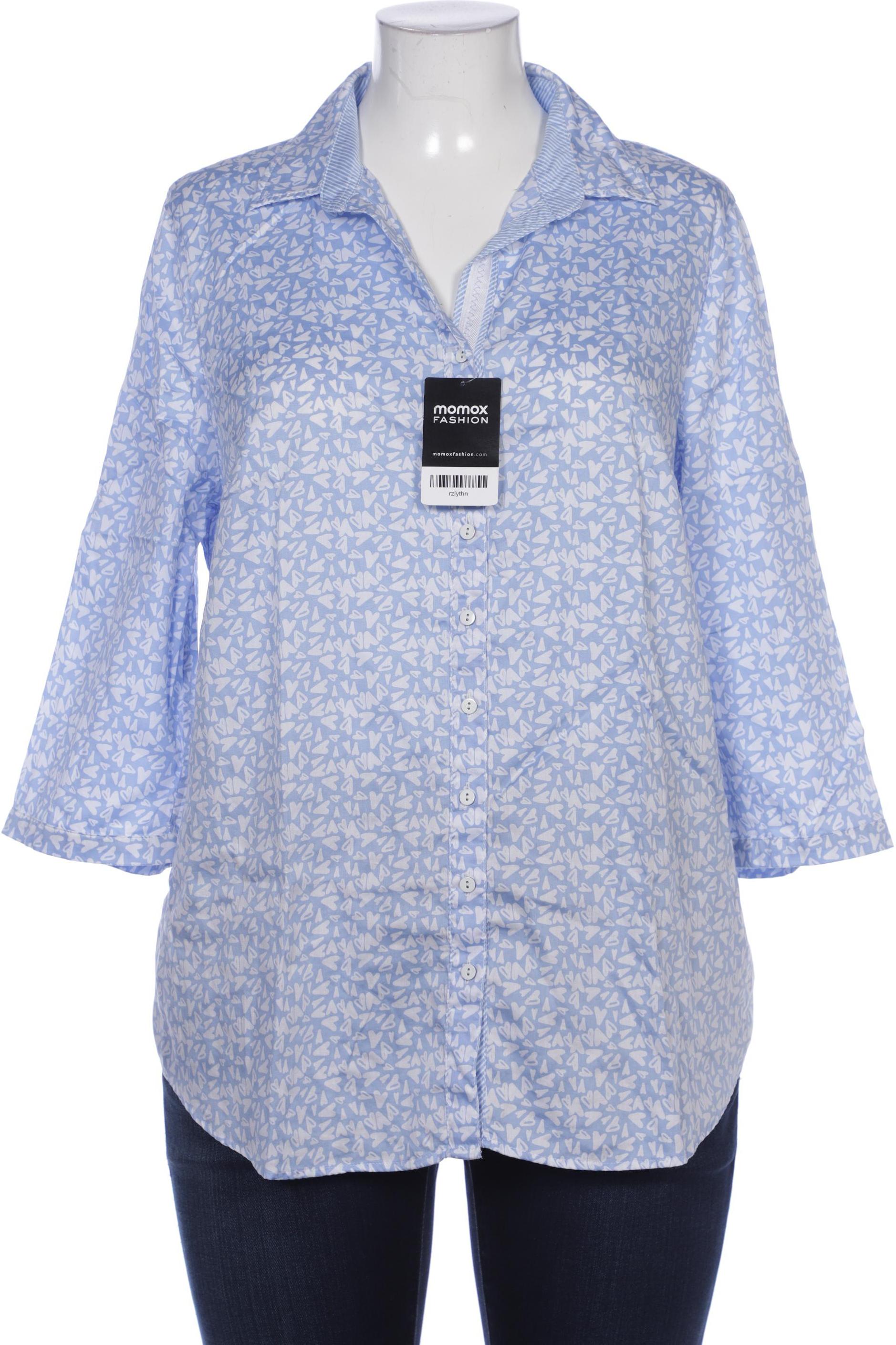 

justWhite Damen Bluse, blau, Gr. 46