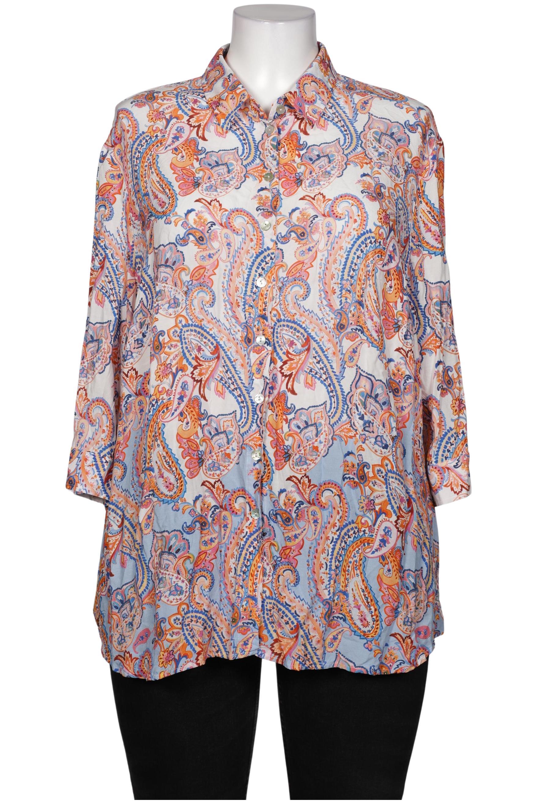 

justWhite Damen Bluse, mehrfarbig, Gr. 48