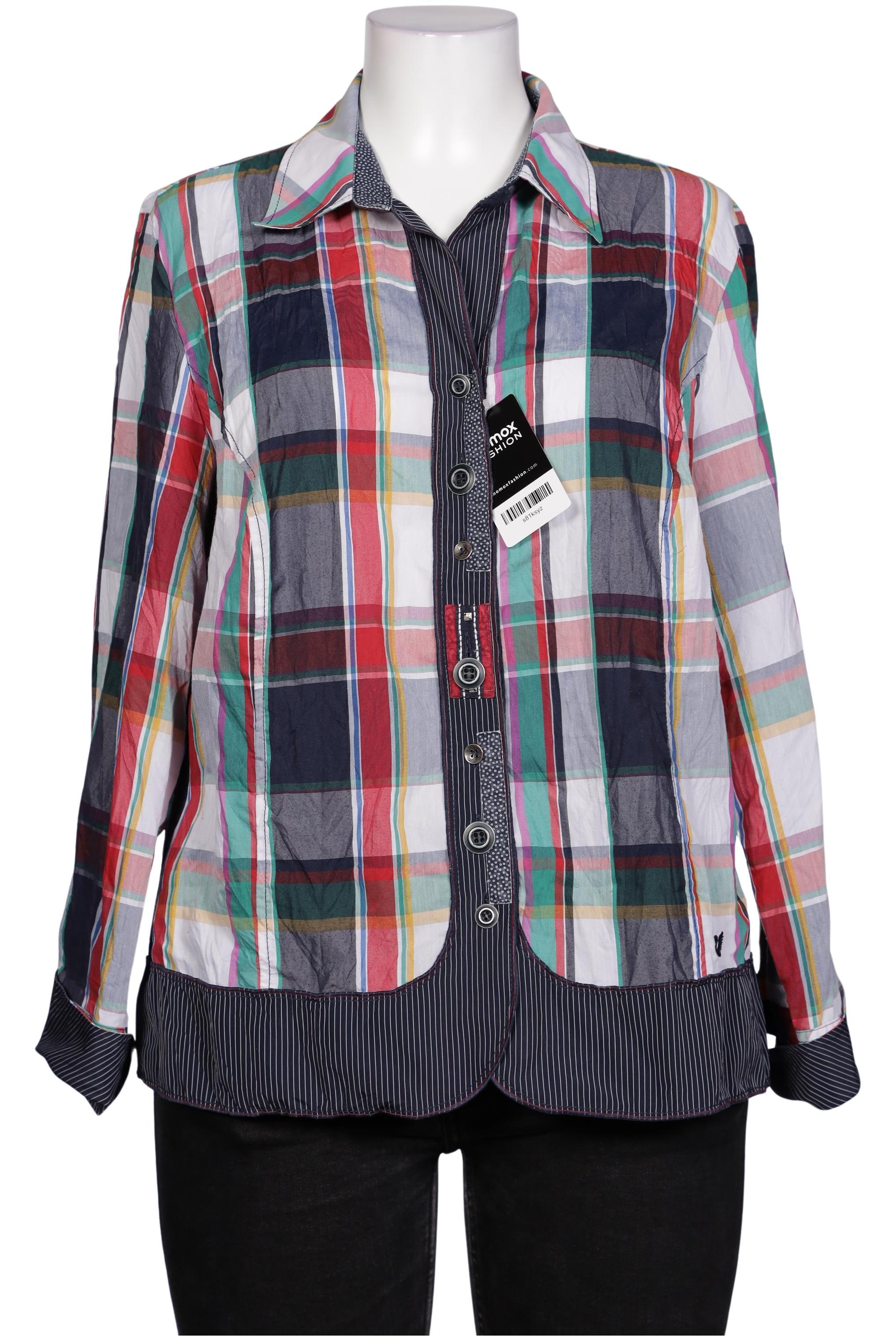 

justWhite Damen Bluse, mehrfarbig, Gr. 46