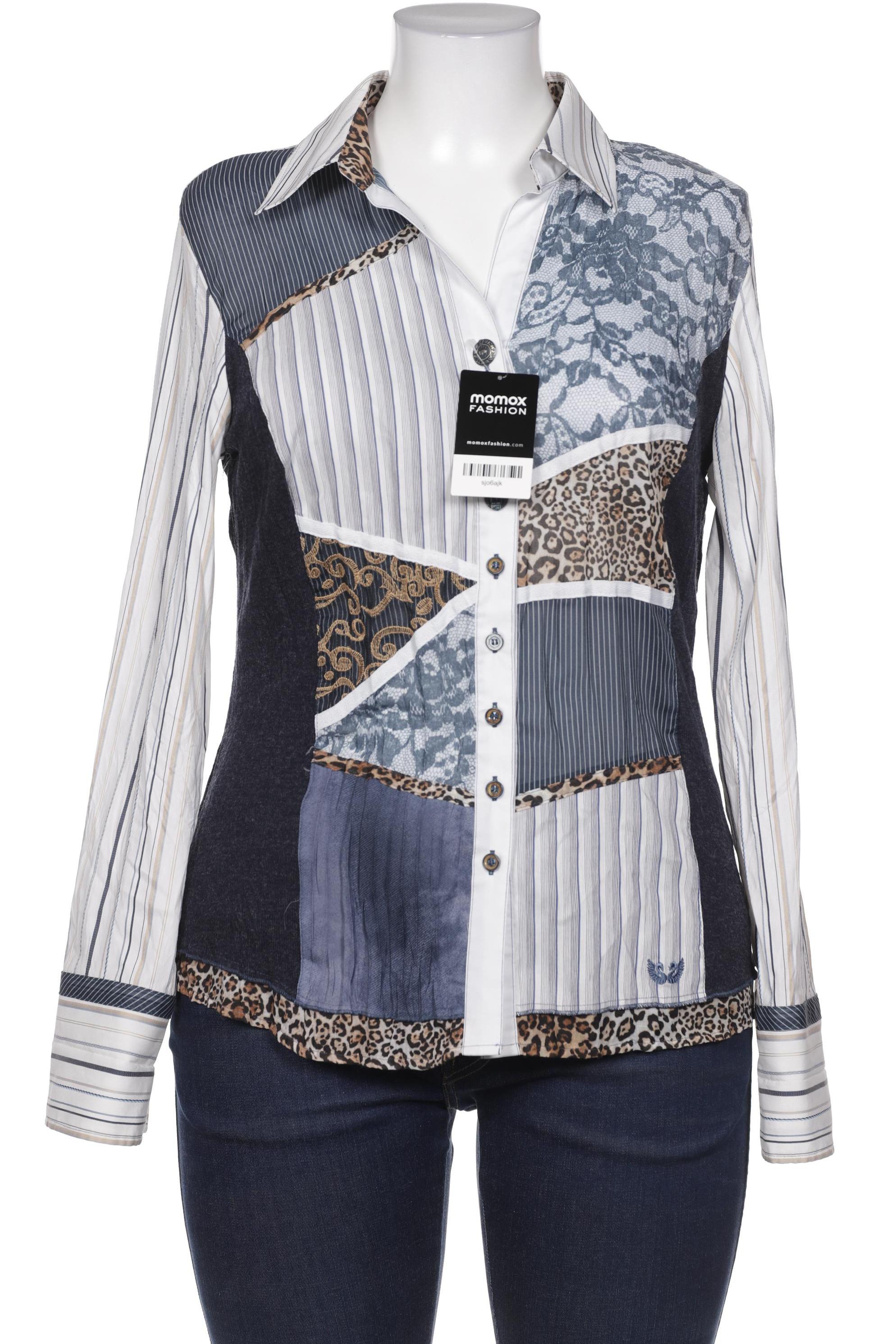

justWhite Damen Bluse, mehrfarbig, Gr. 42