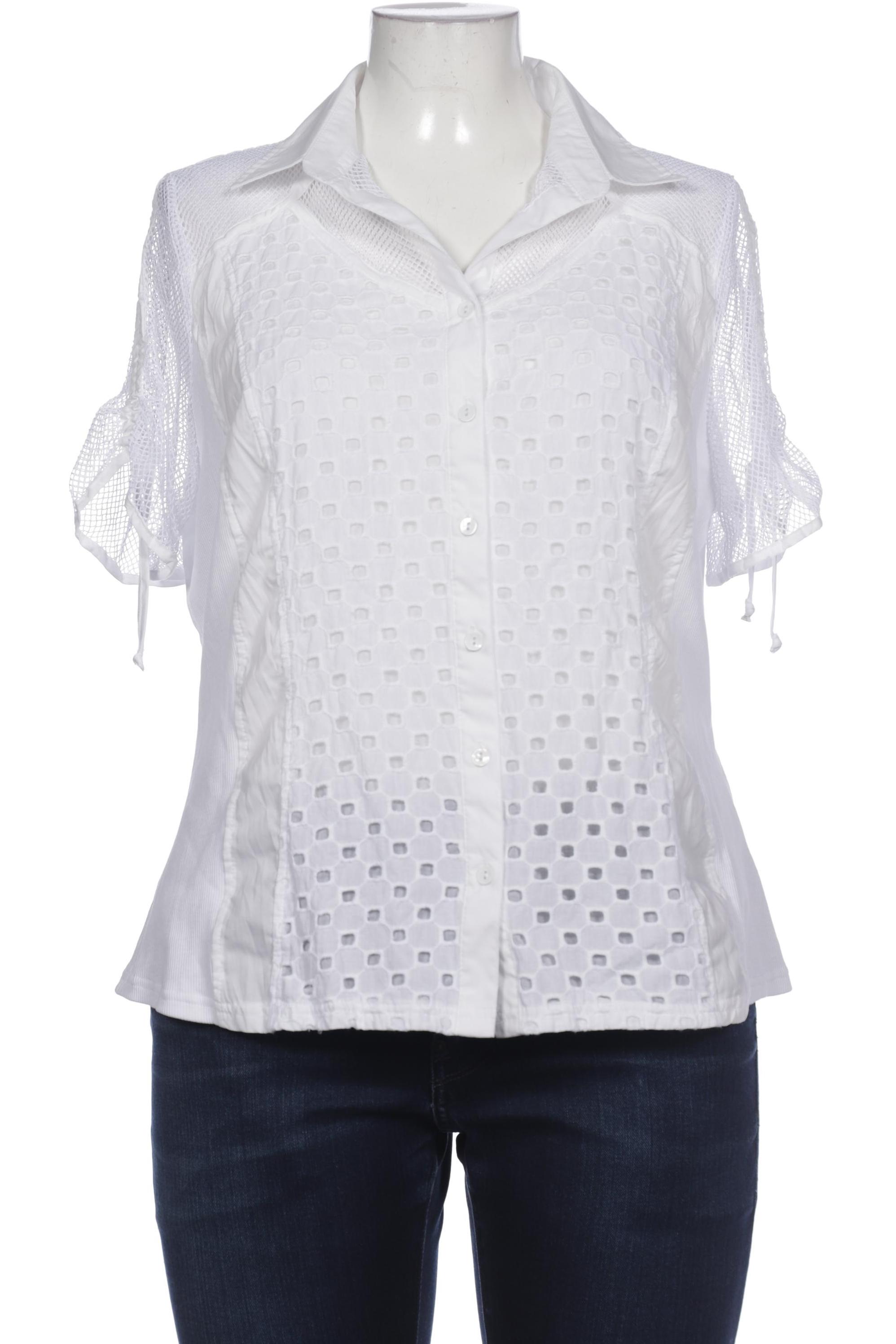 

justWhite Damen Bluse, weiß, Gr. 44