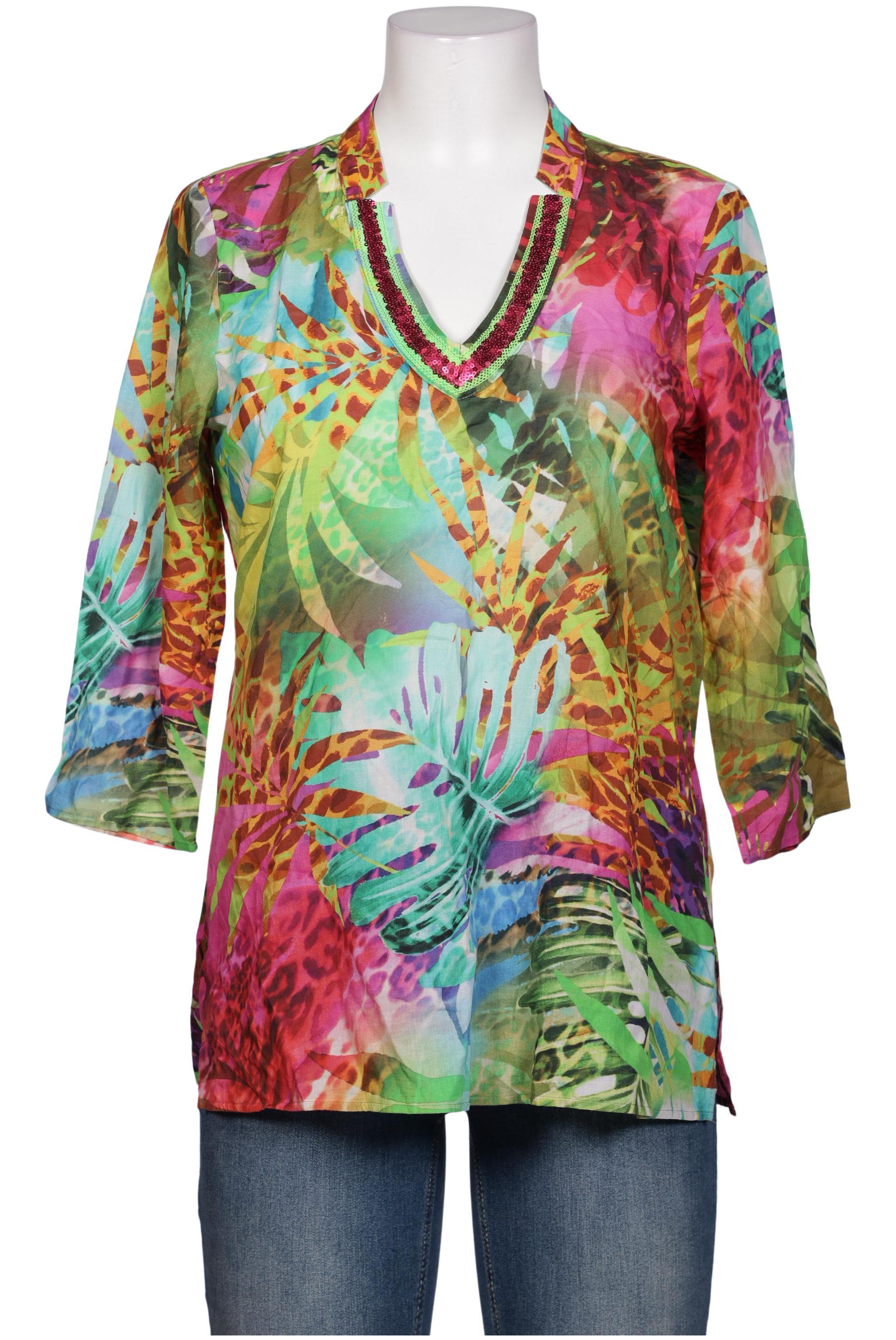 

justWhite Damen Bluse, mehrfarbig, Gr. 40