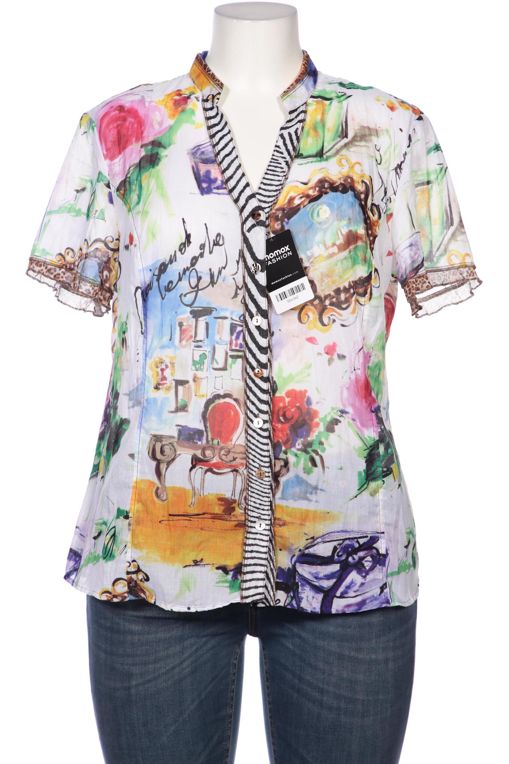 

justWhite Damen Bluse, mehrfarbig, Gr. 42