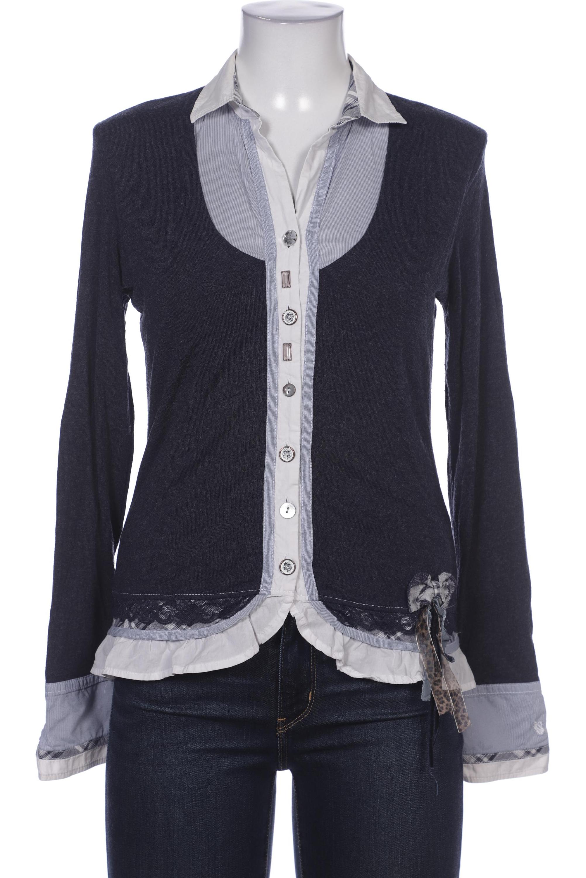 

justWhite Damen Bluse, marineblau, Gr. 36