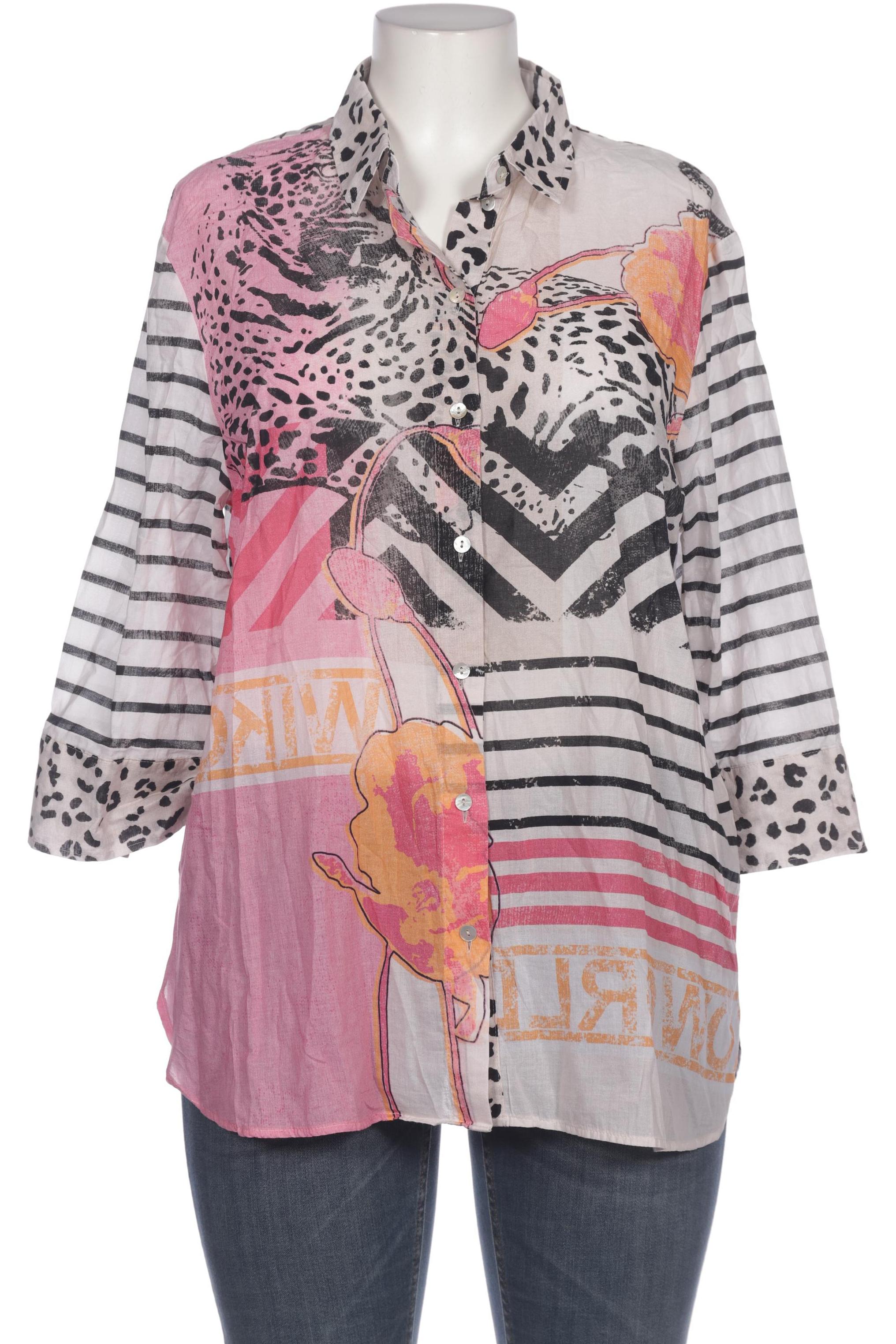 

justWhite Damen Bluse, mehrfarbig, Gr. 44