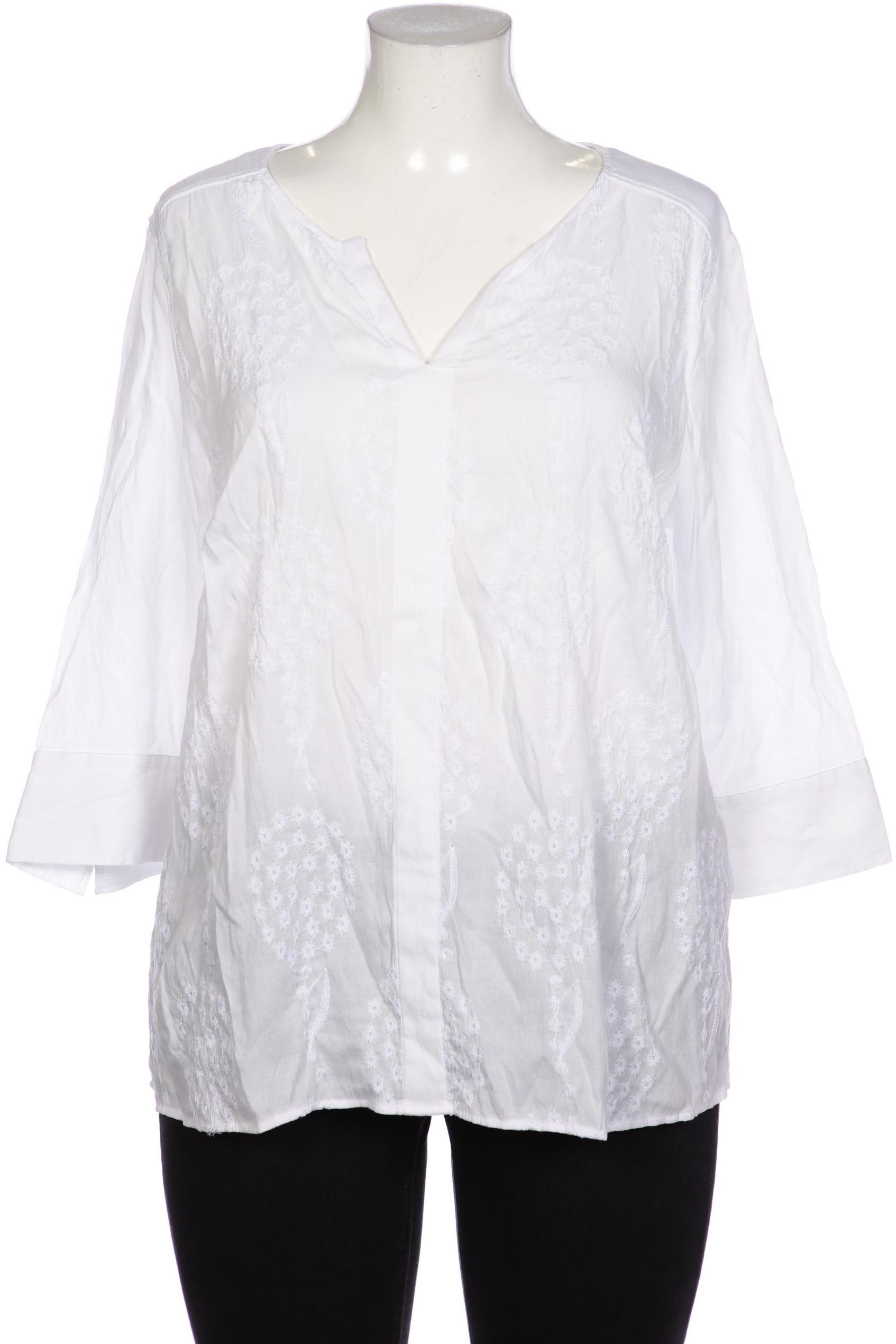 

justWhite Damen Bluse, weiß, Gr. 44