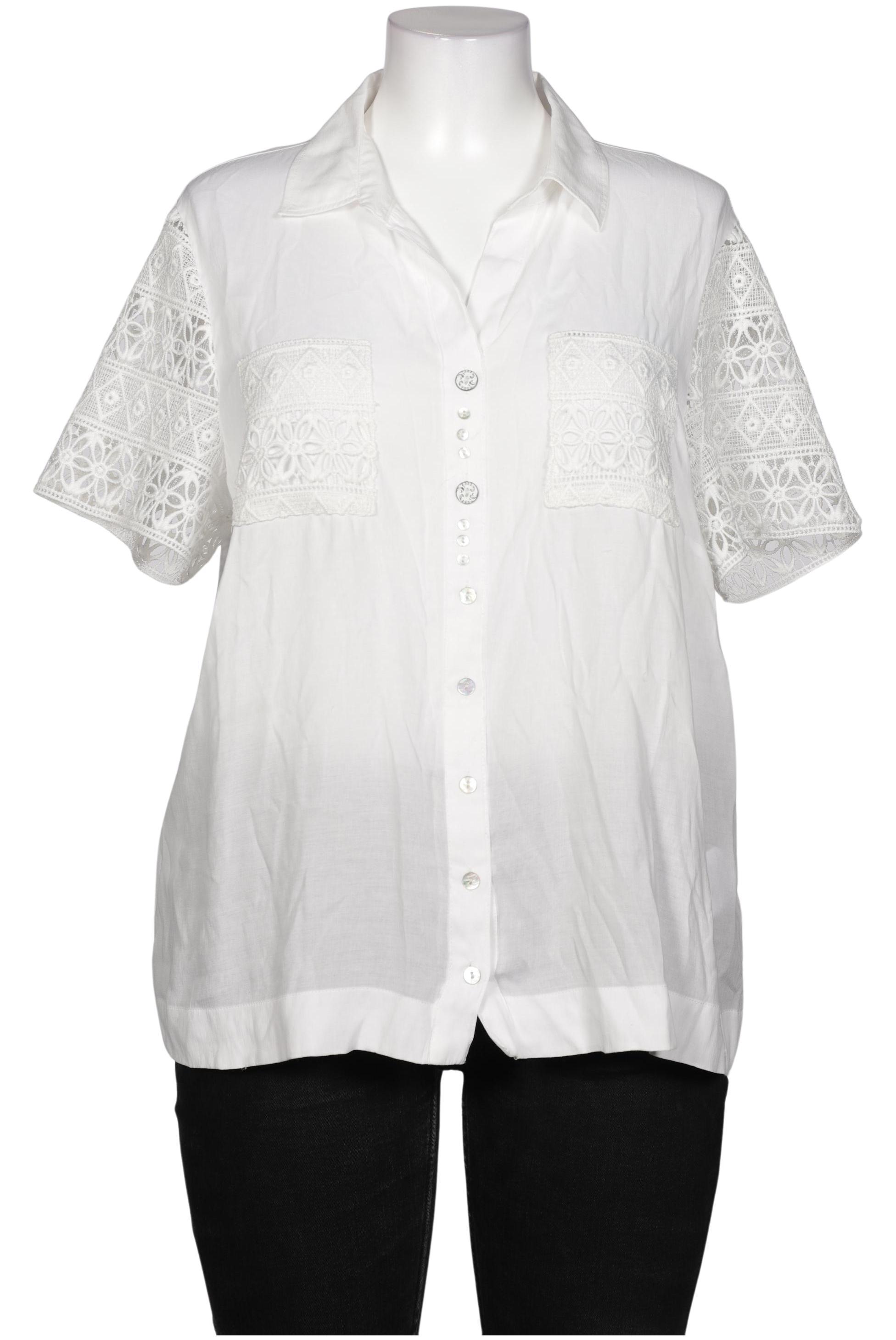 

justWhite Damen Bluse, weiß, Gr. 46