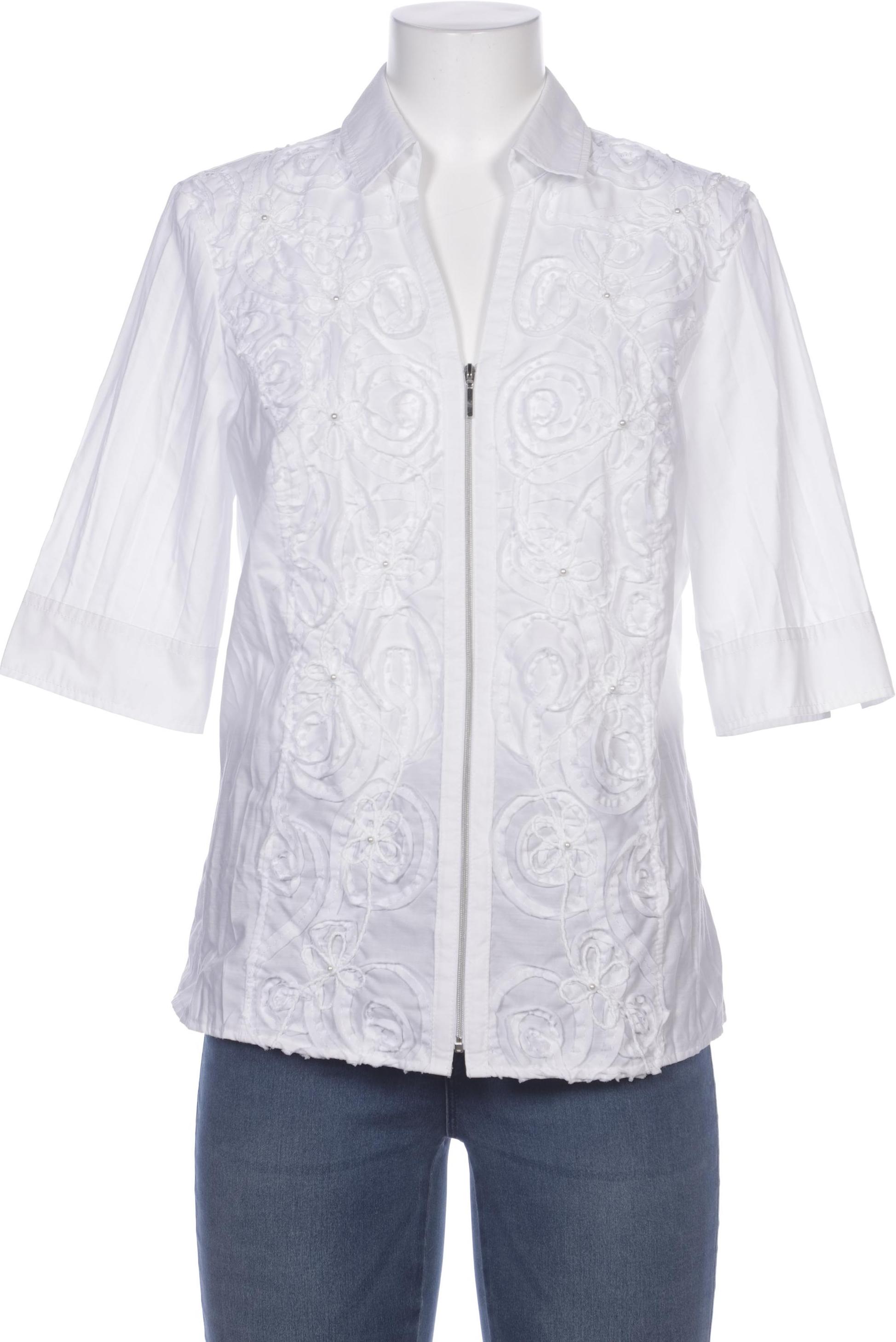 

justWhite Damen Bluse, weiß, Gr. 42