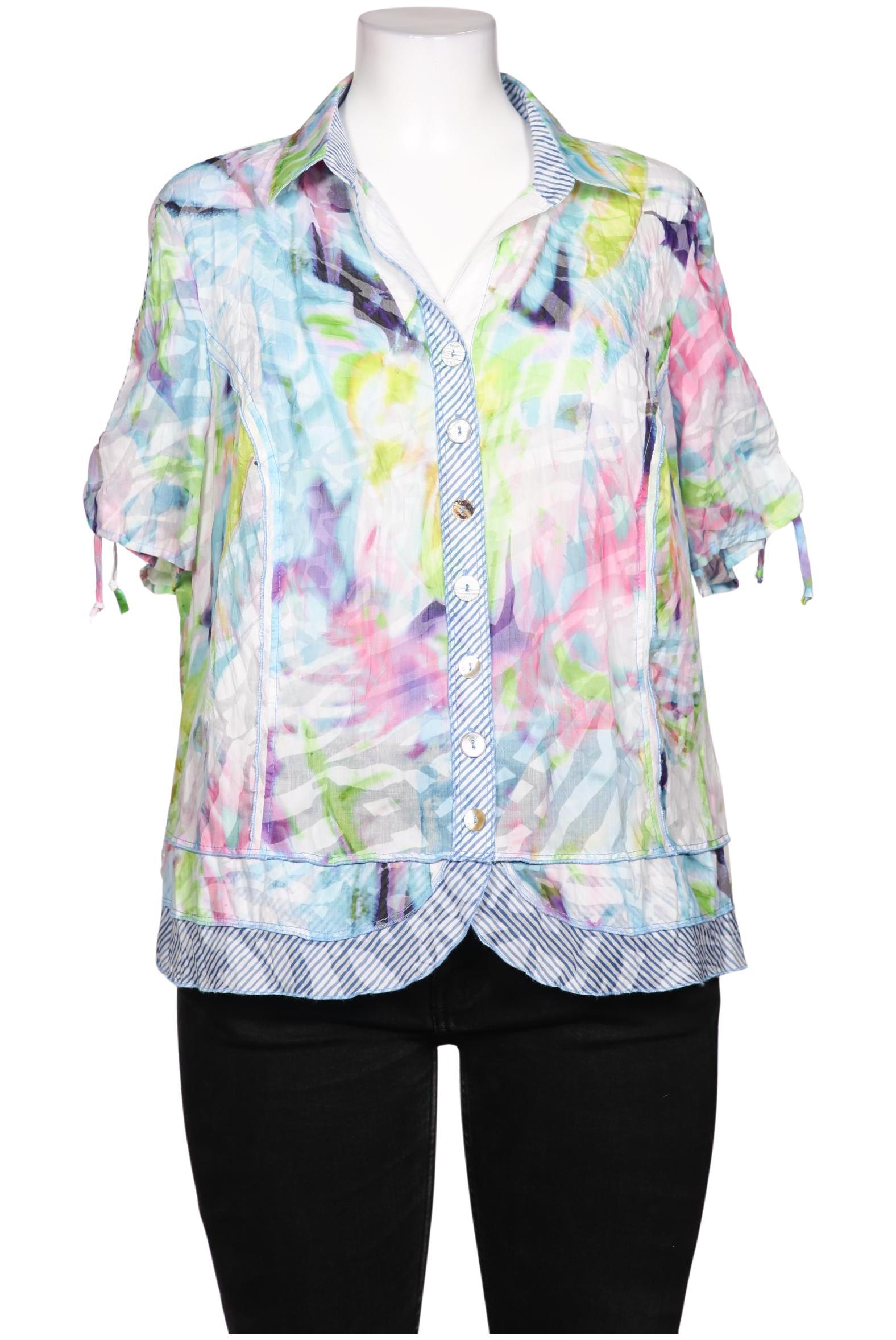 

justWhite Damen Bluse, mehrfarbig, Gr. 46