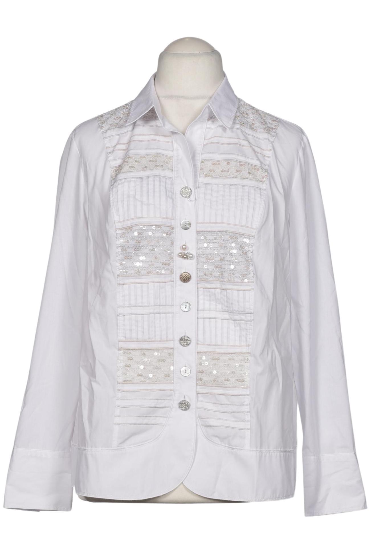 

justWhite Damen Bluse, weiß, Gr. 44