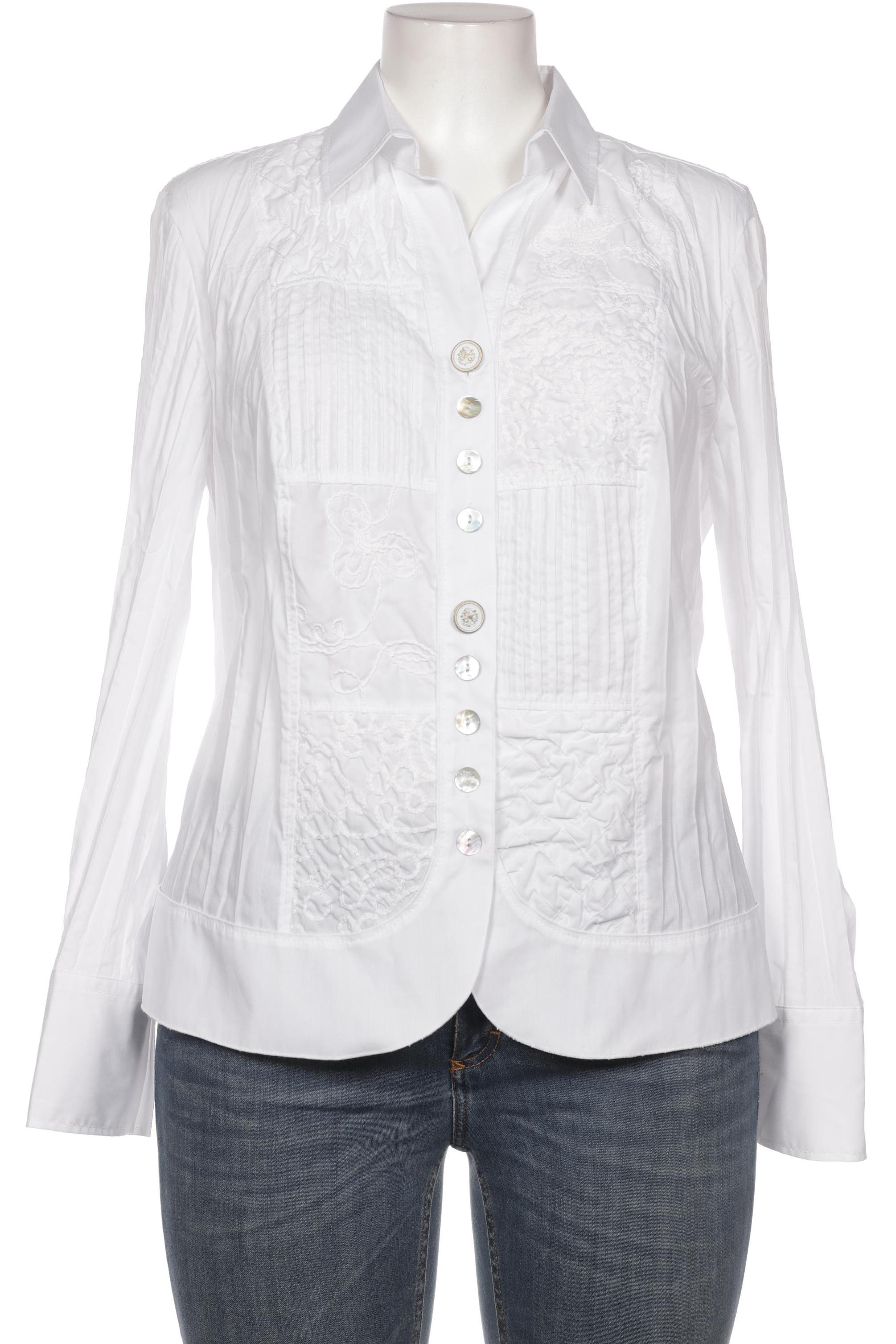 

justWhite Damen Bluse, weiß, Gr. 44