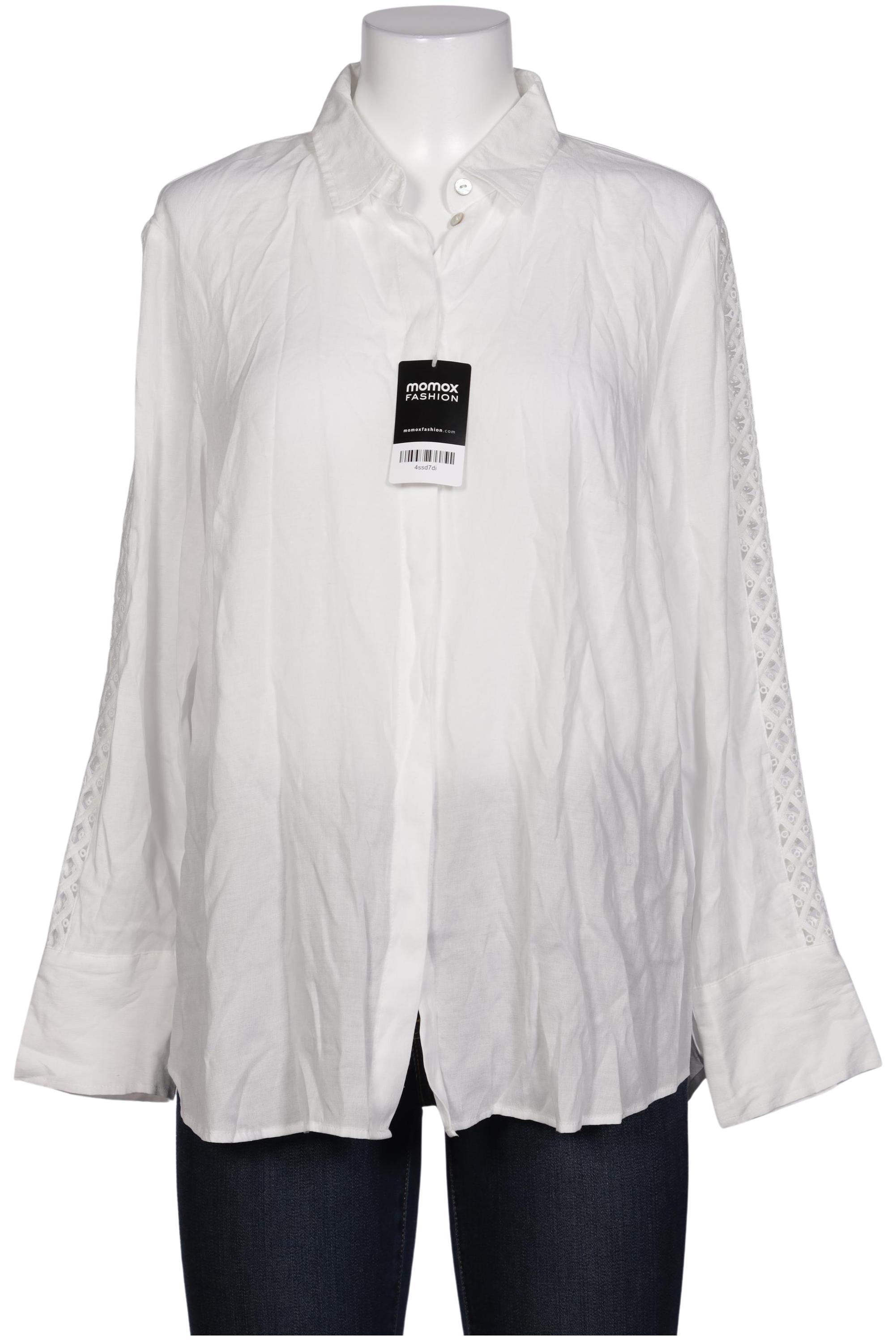 

justWhite Damen Bluse, weiß, Gr. 46