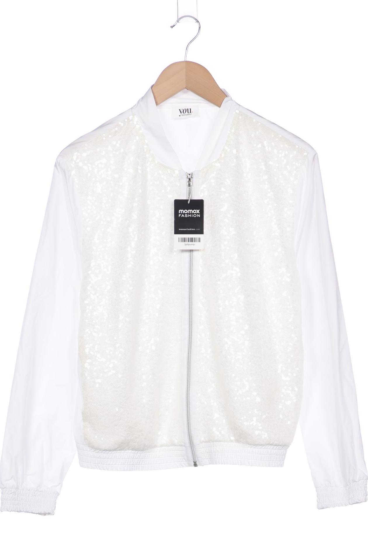 

justWhite Damen Jacke, weiß, Gr. 38