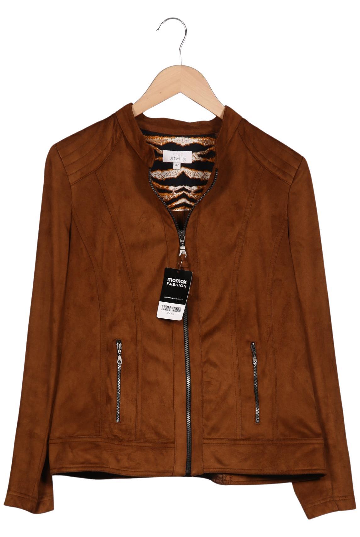 

justWhite Damen Jacke, braun, Gr. 42