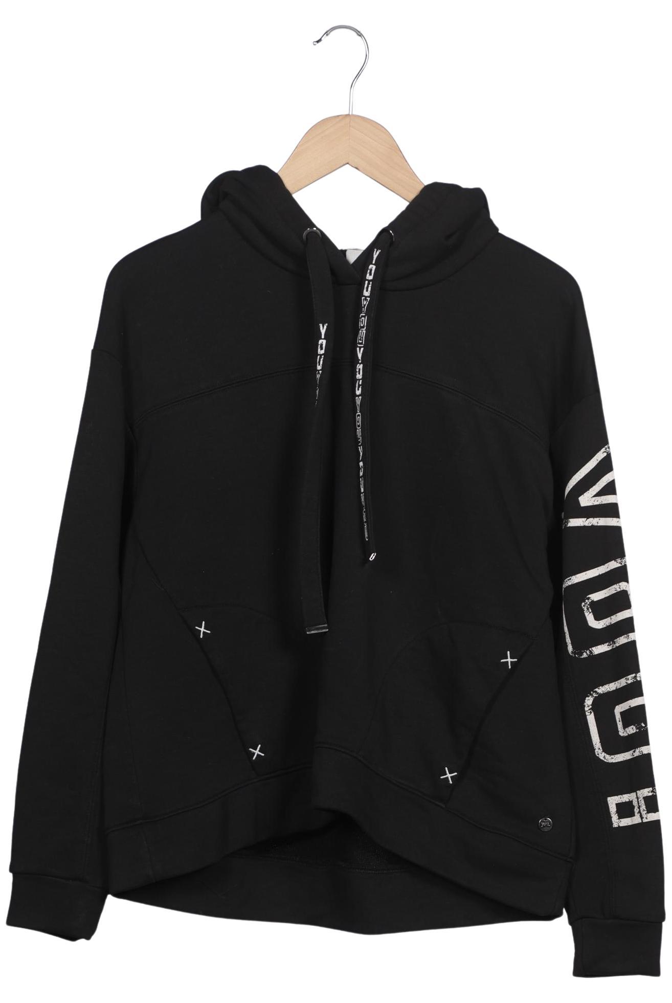 

justWhite Damen Kapuzenpullover, schwarz, Gr. 38