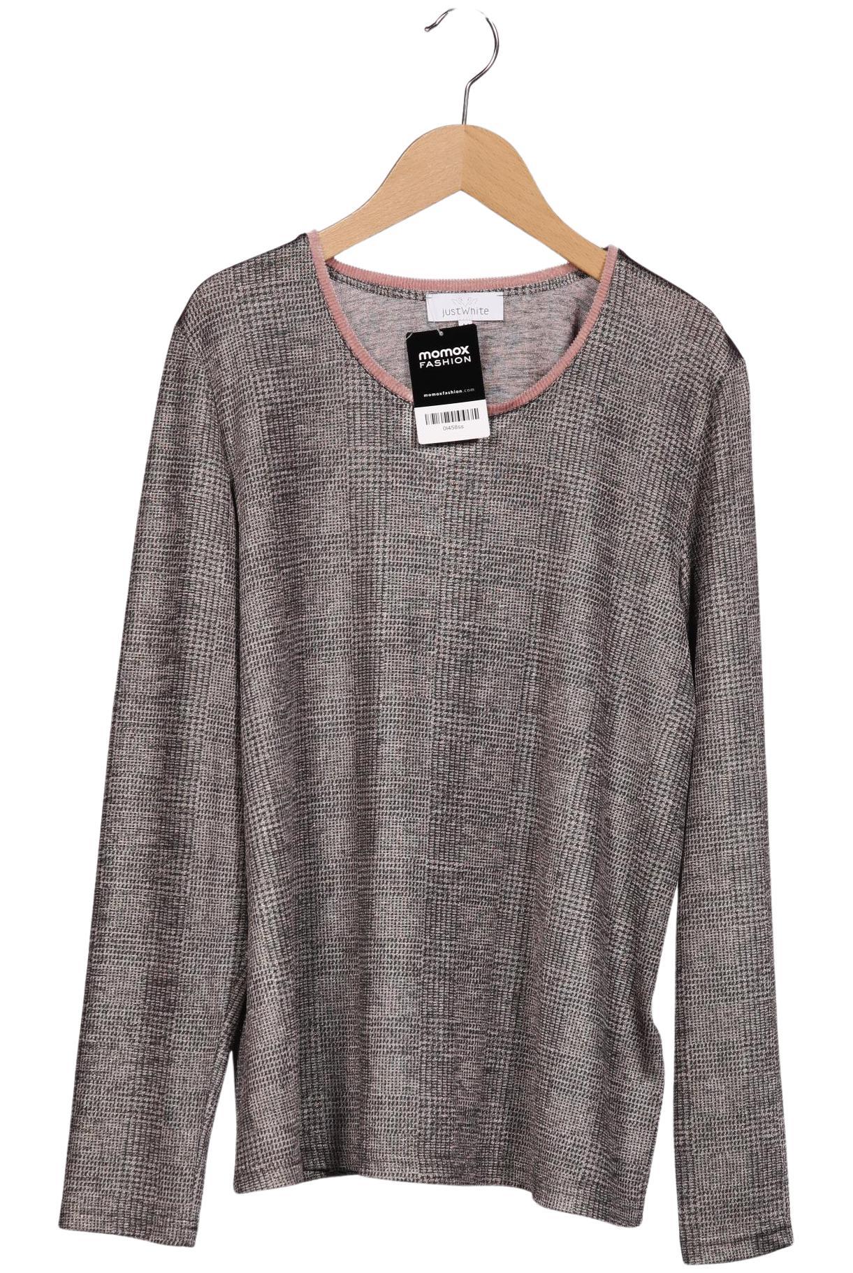 Thumbnail - justWhite Damen Langarmshirt, braun, Gr. 44