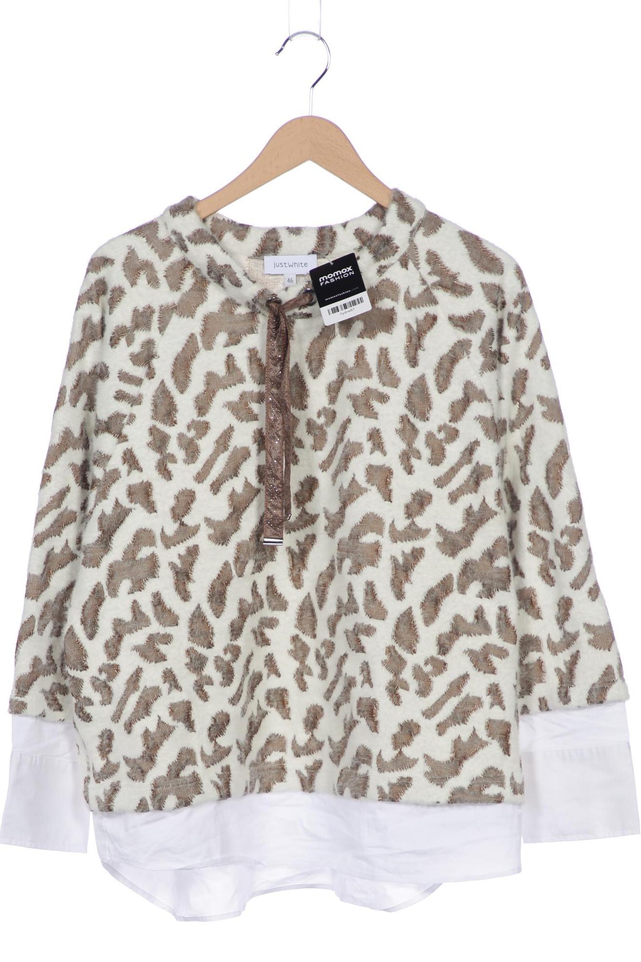 

justWhite Damen Pullover, weiß, Gr. 46