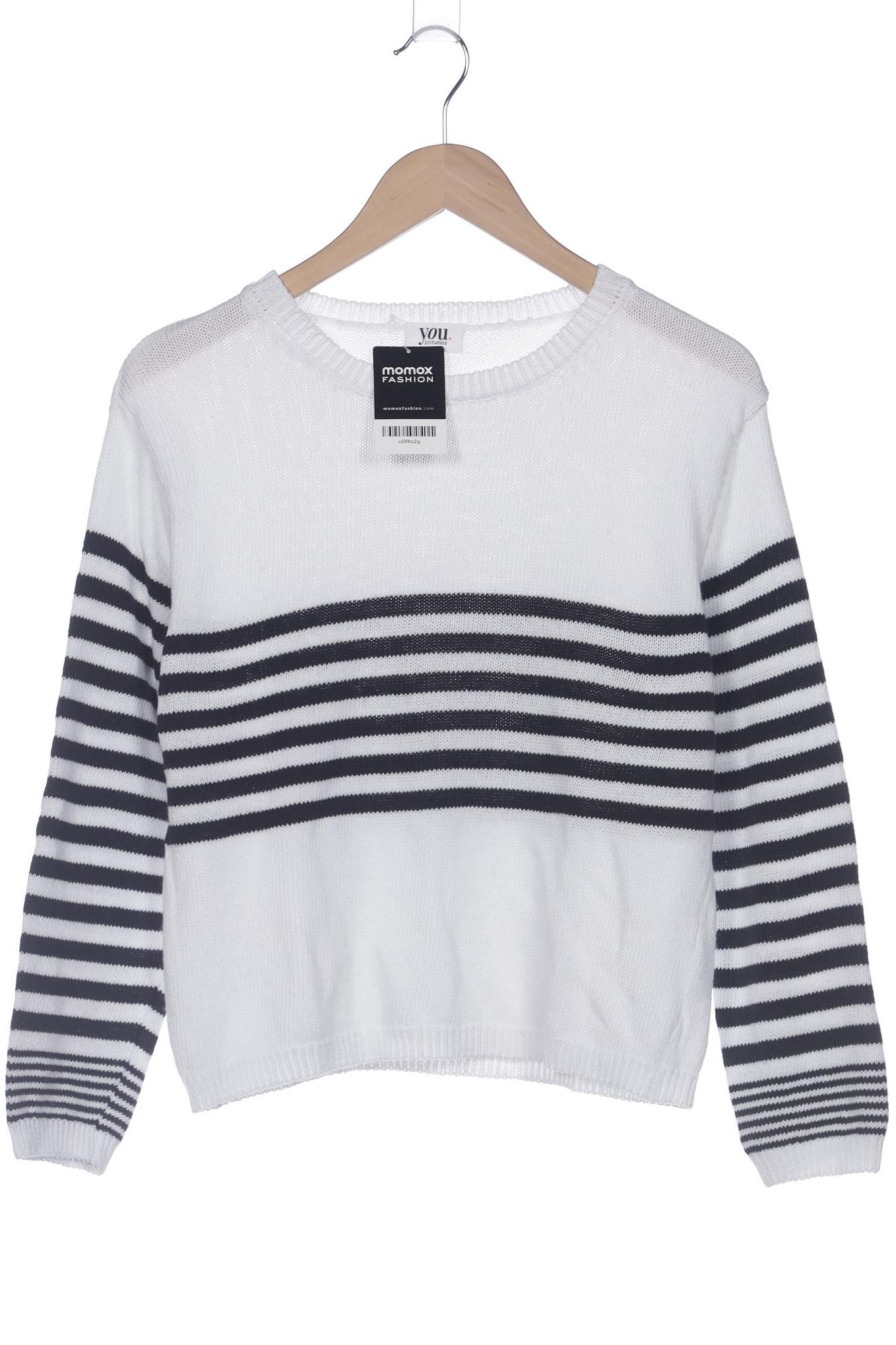 

justWhite Damen Pullover, weiß, Gr. 36