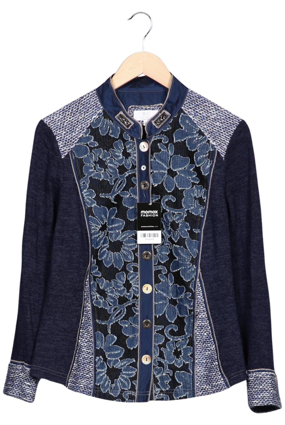 

justWhite Damen Strickjacke, marineblau, Gr. 44