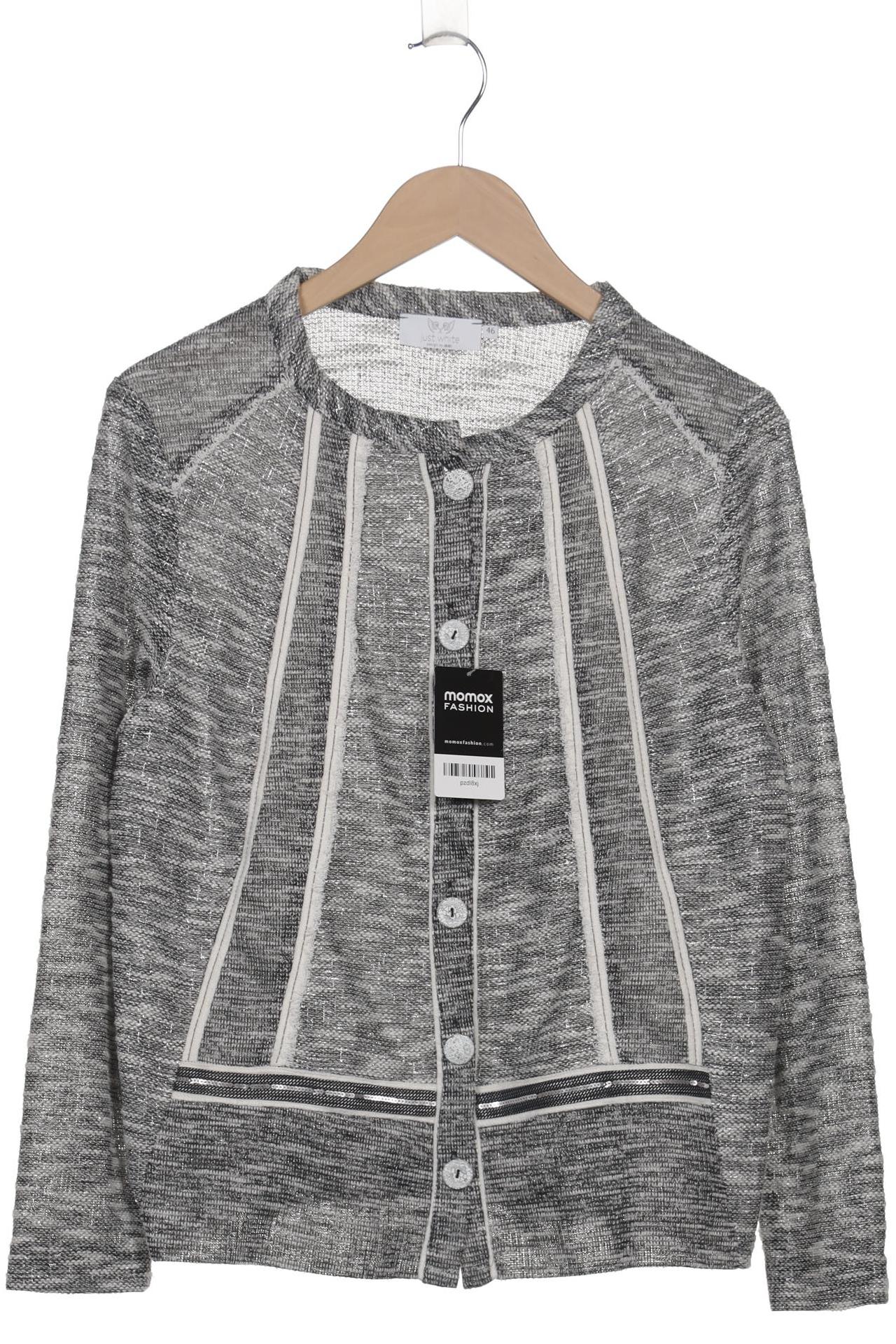 

justWhite Damen Strickjacke, grau, Gr. 46