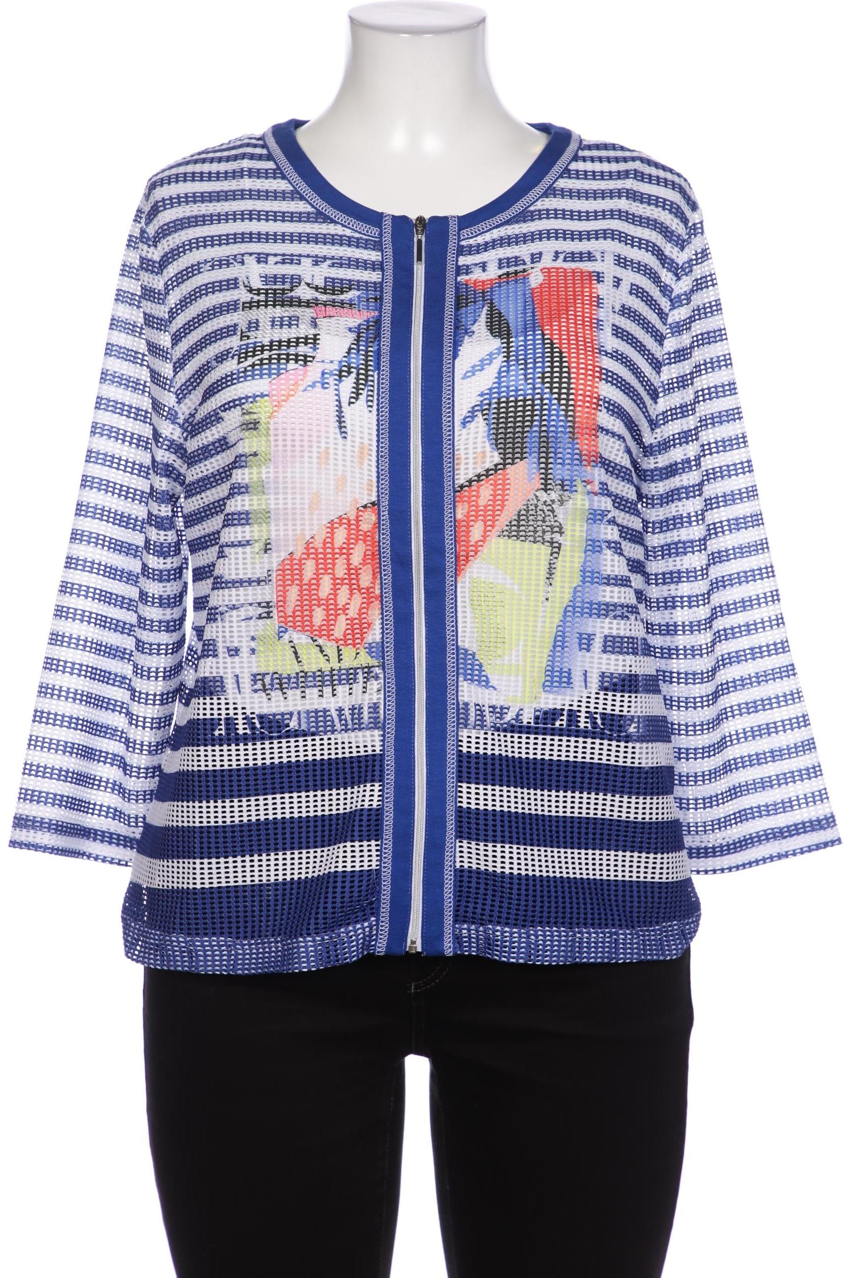 

justWhite Damen Strickjacke, blau, Gr. 42