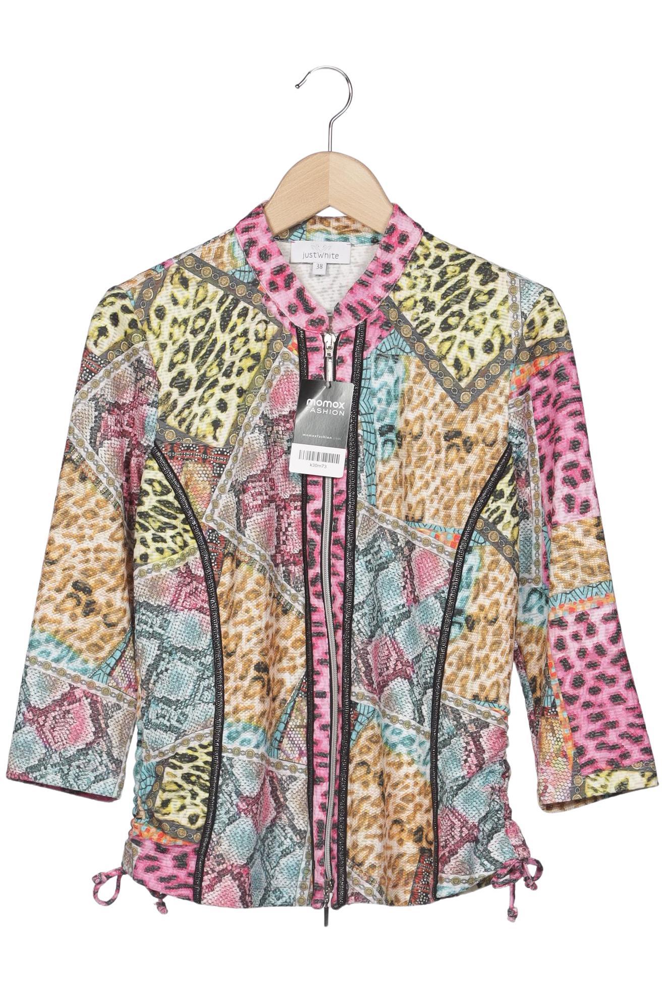 

justWhite Damen Strickjacke, mehrfarbig, Gr. 38