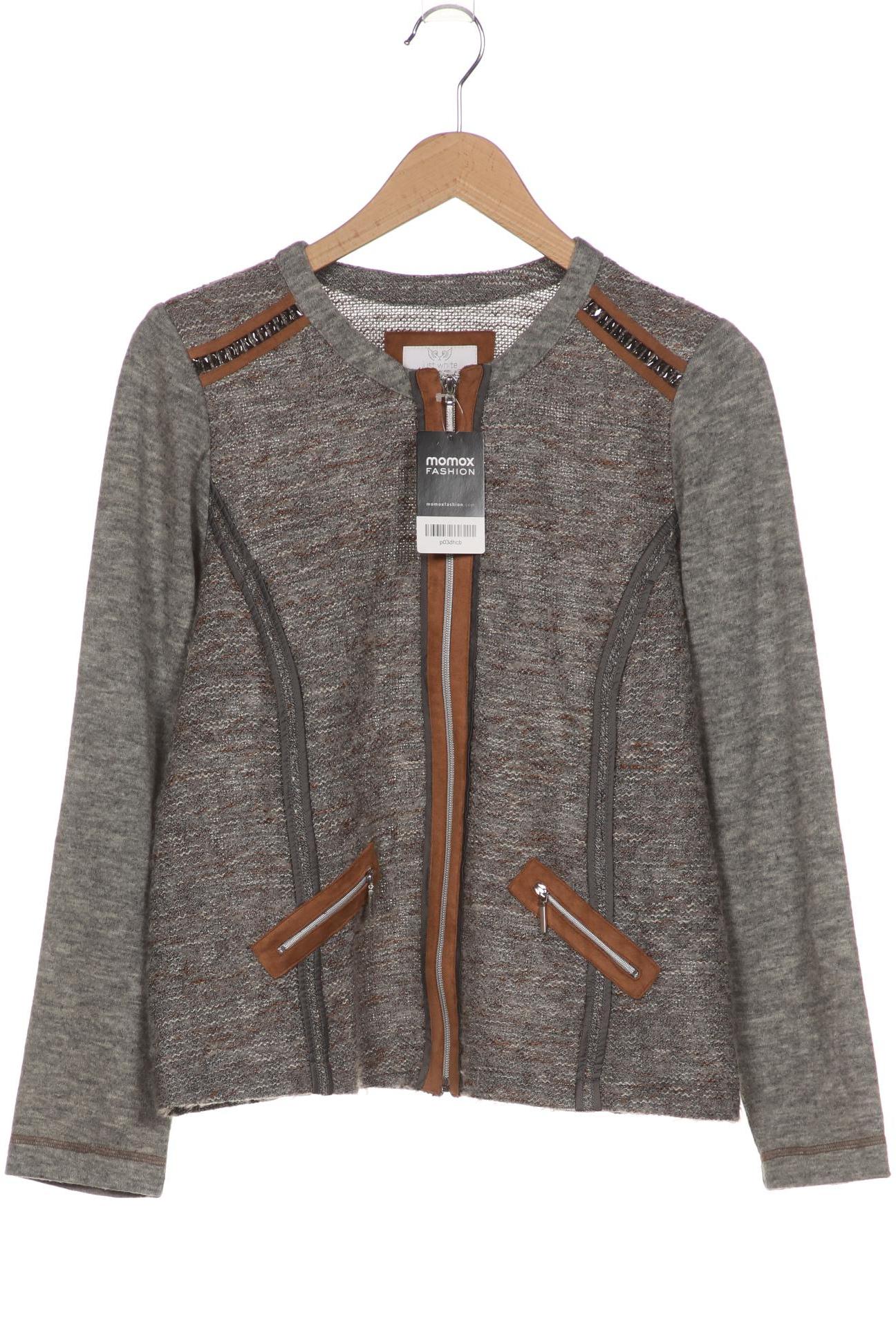 

justWhite Damen Strickjacke, grau, Gr. 42