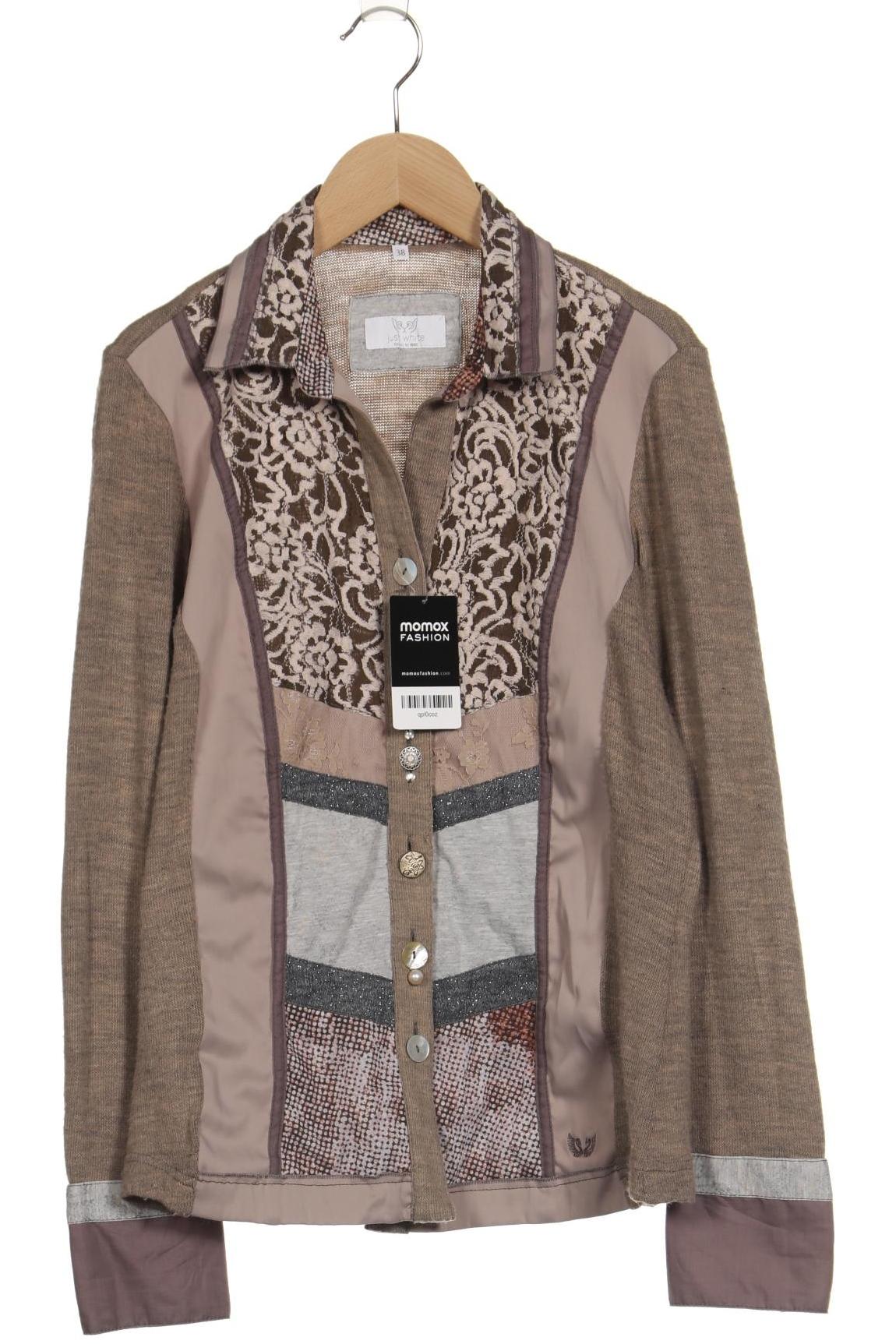 

justWhite Damen Strickjacke, braun, Gr. 38