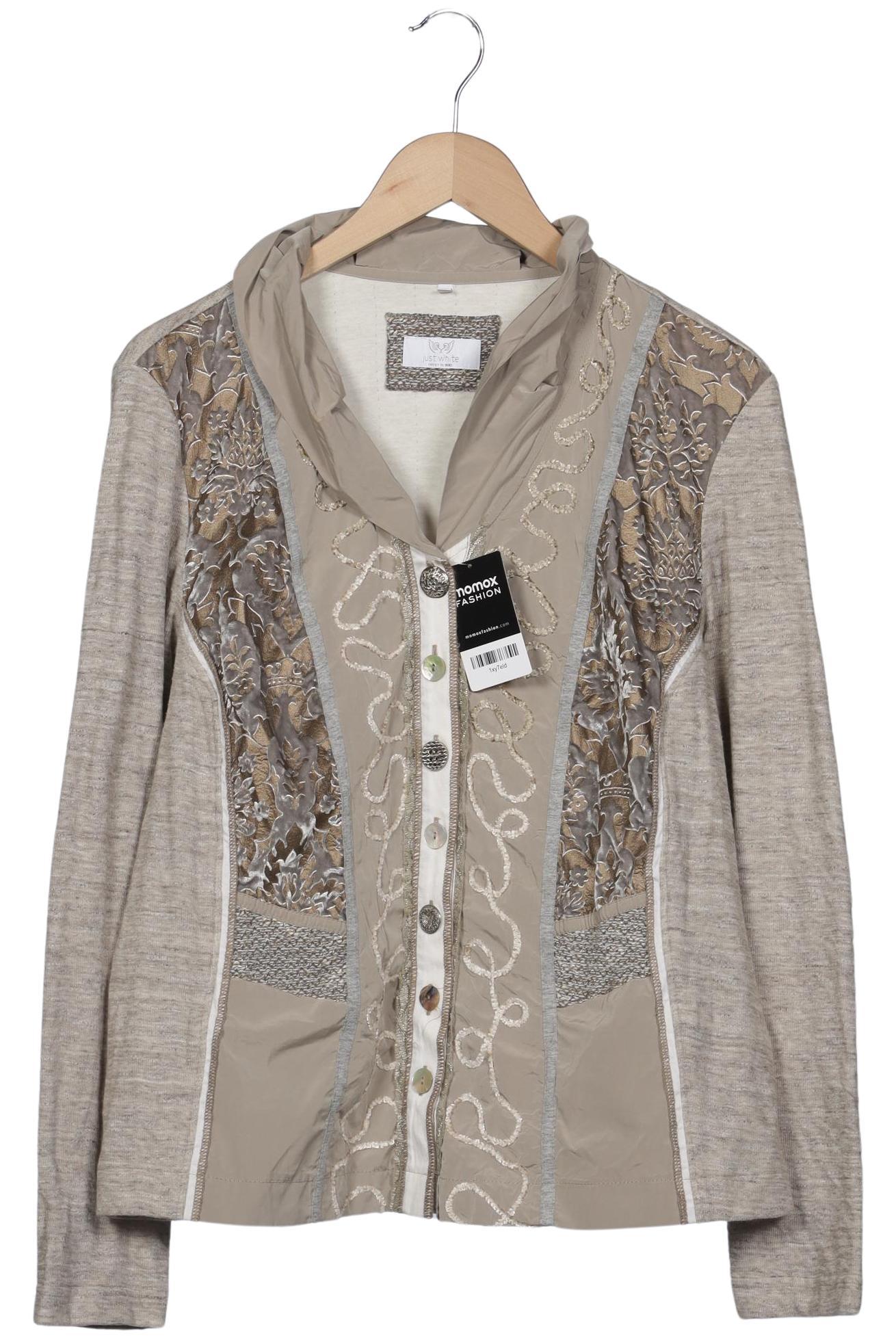 

justWhite Damen Strickjacke, grau, Gr. 44