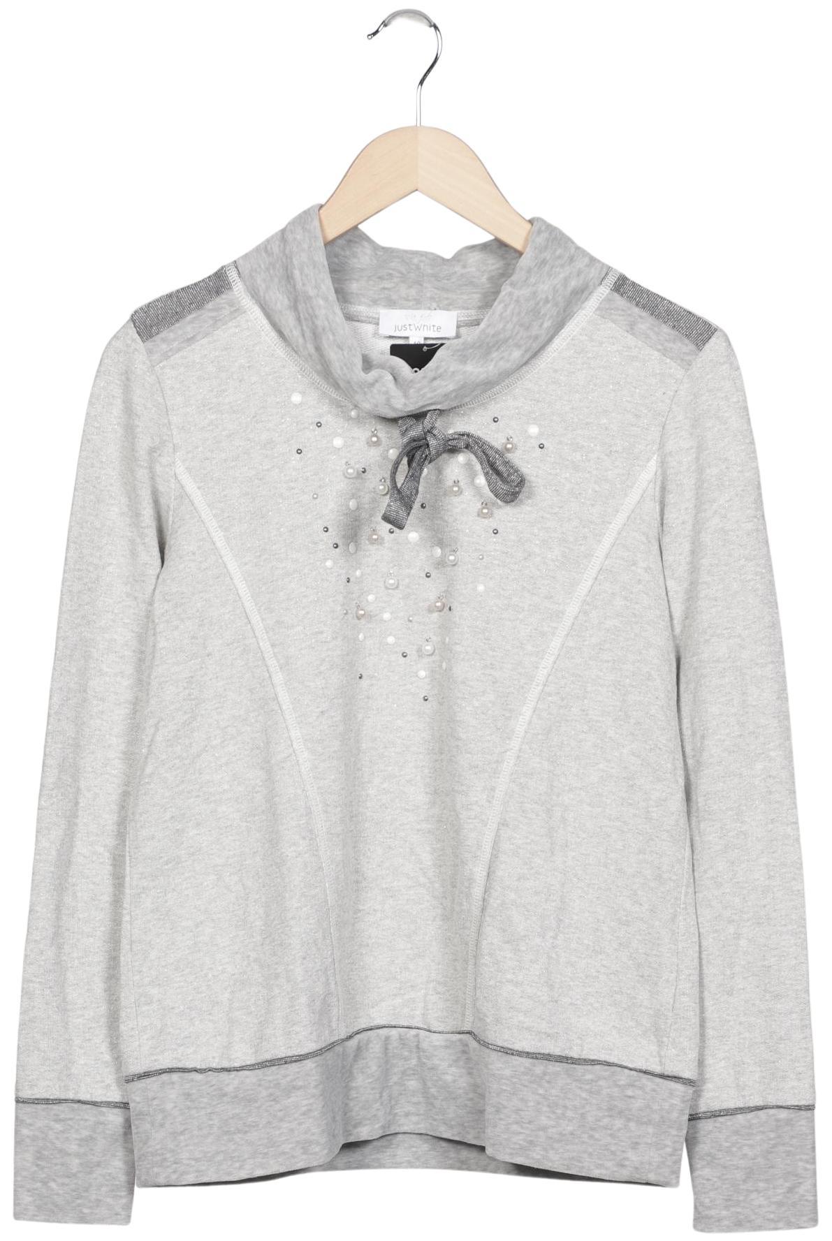 

justWhite Damen Sweatshirt, grau, Gr. 40