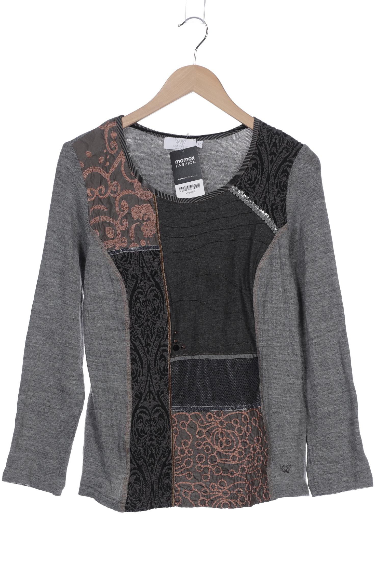 

justWhite Damen Sweatshirt, grau, Gr. 42