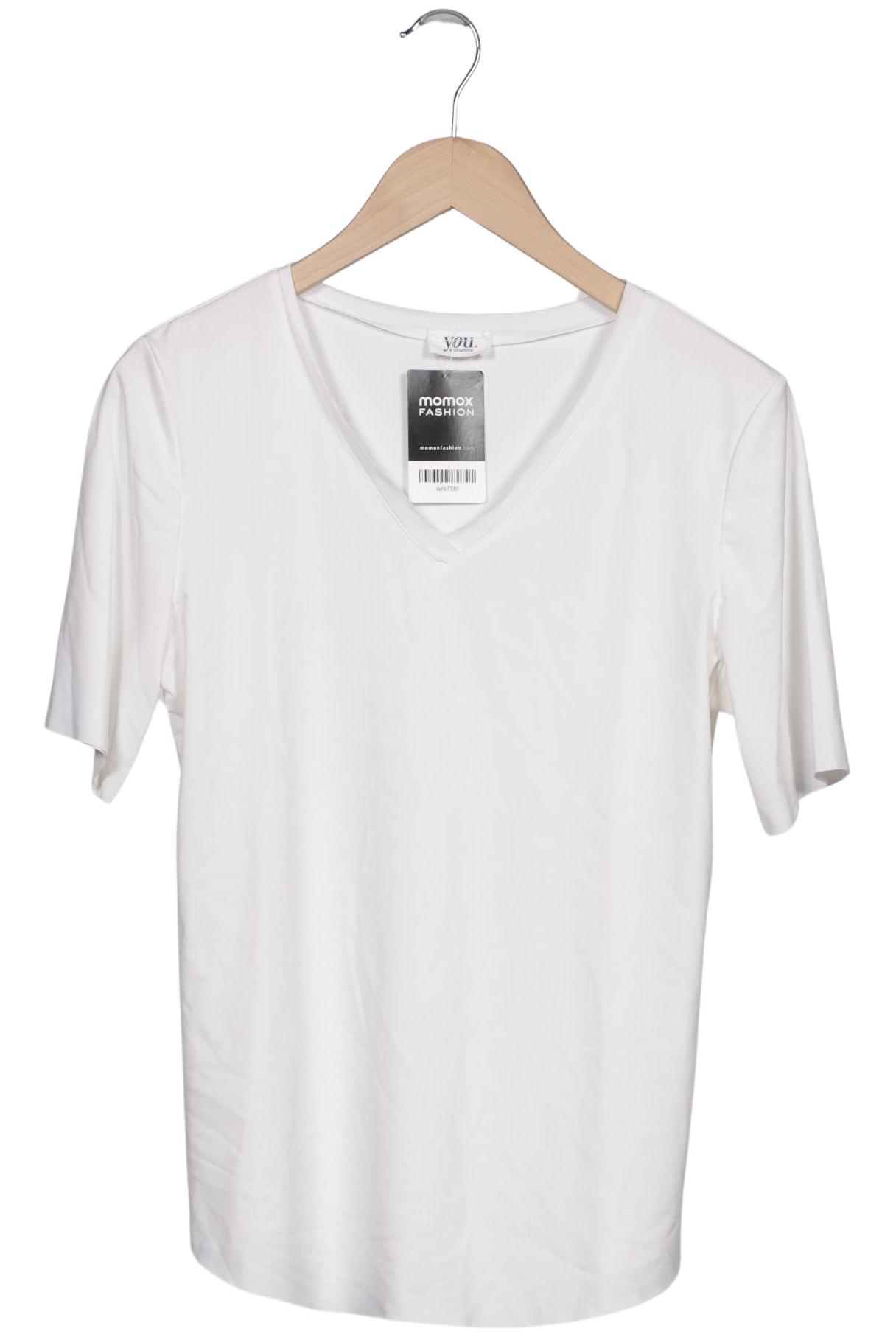 

justWhite Damen T-Shirt, weiß, Gr. 38