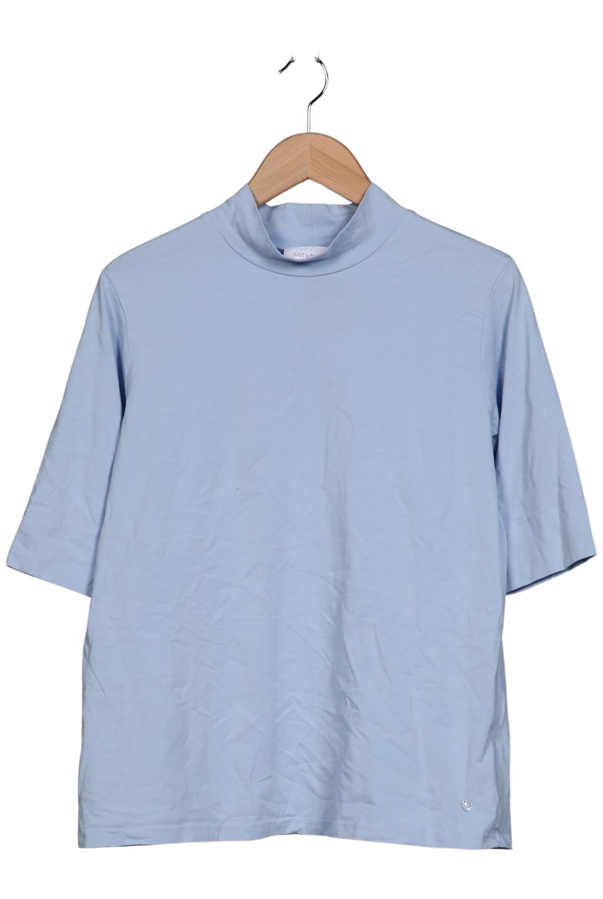 

justWhite Damen T-Shirt, hellblau, Gr. 46