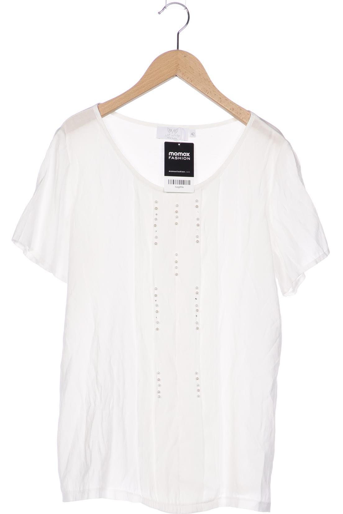 

justWhite Damen T-Shirt, weiß, Gr. 42