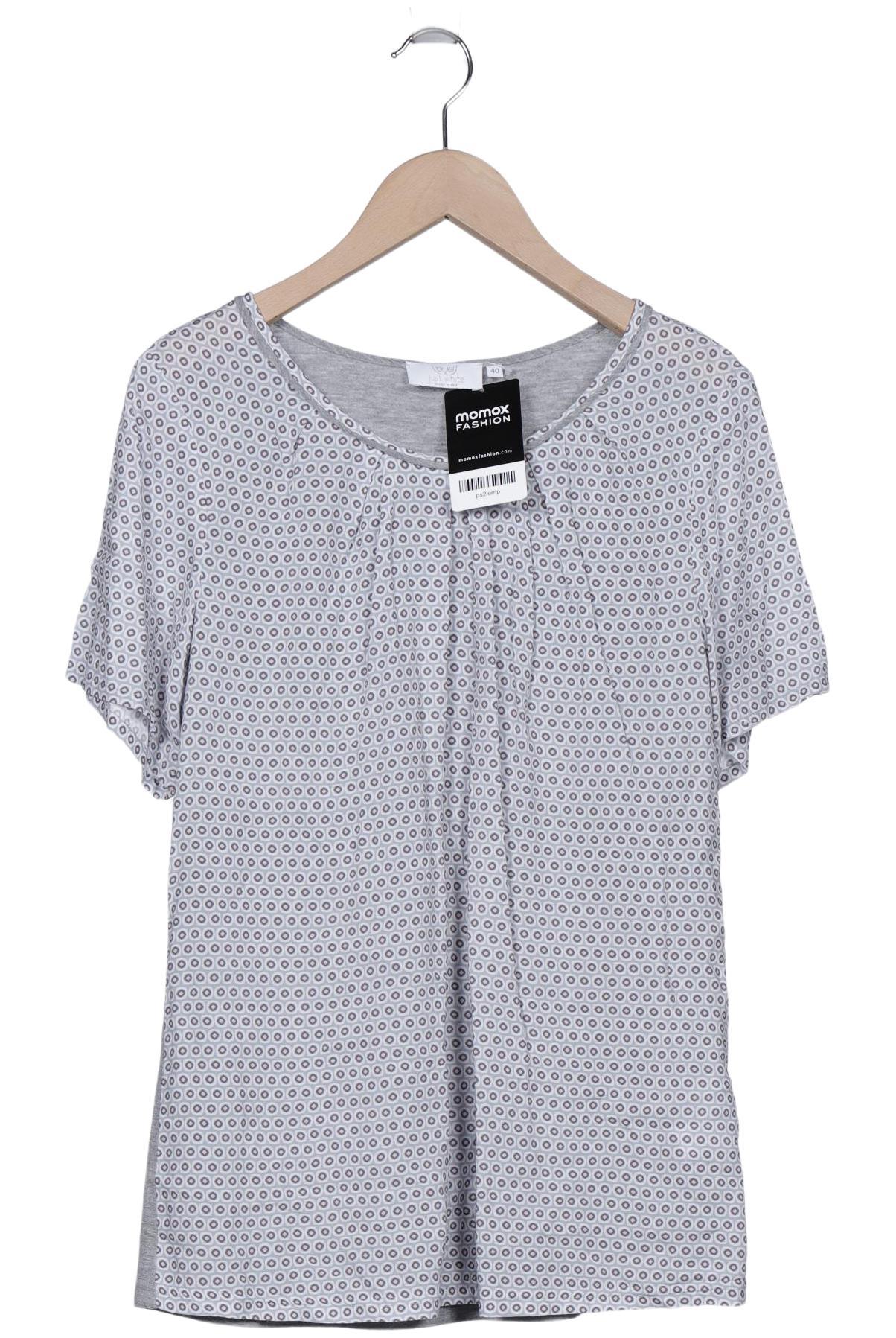 

justWhite Damen T-Shirt, grau, Gr. 40