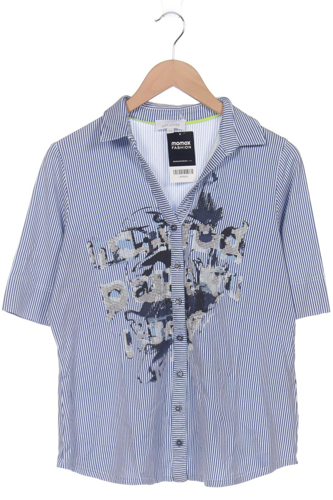 

justWhite Damen T-Shirt, blau, Gr. 42
