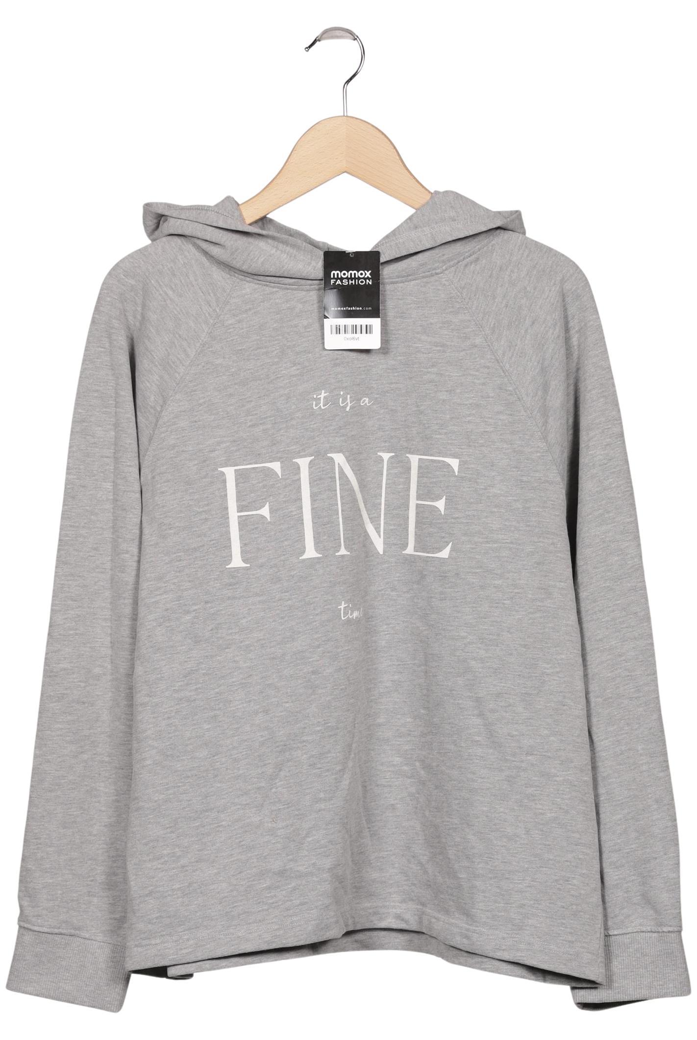 

Juvia Damen Kapuzenpullover, grau, Gr. 42