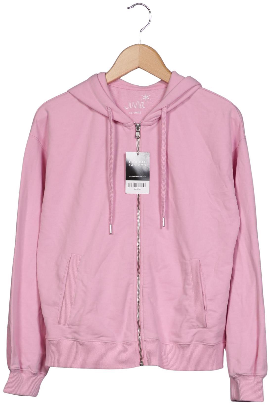 

Juvia Damen Kapuzenpullover, pink, Gr. 32