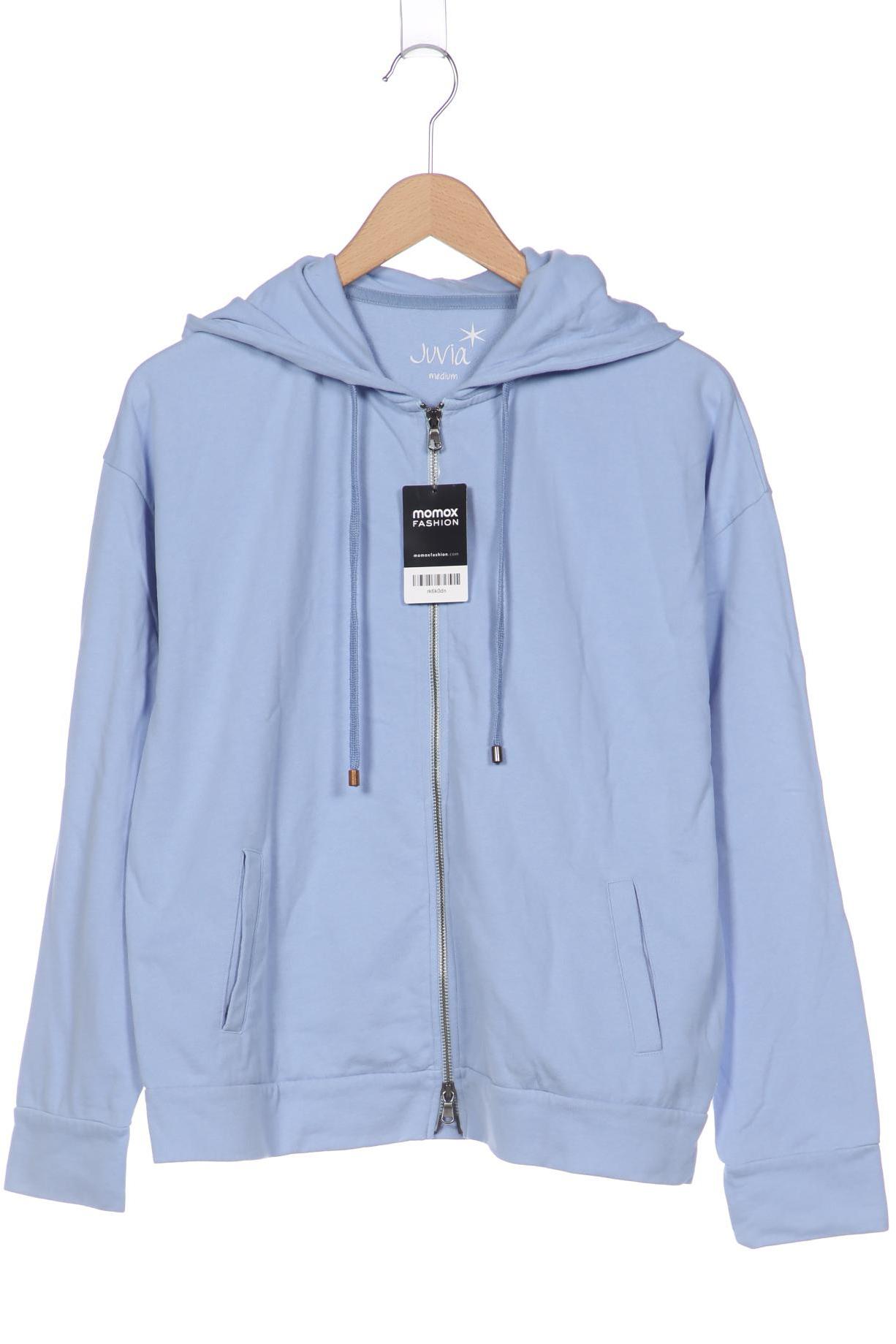 

Juvia Damen Kapuzenpullover, hellblau, Gr. 38