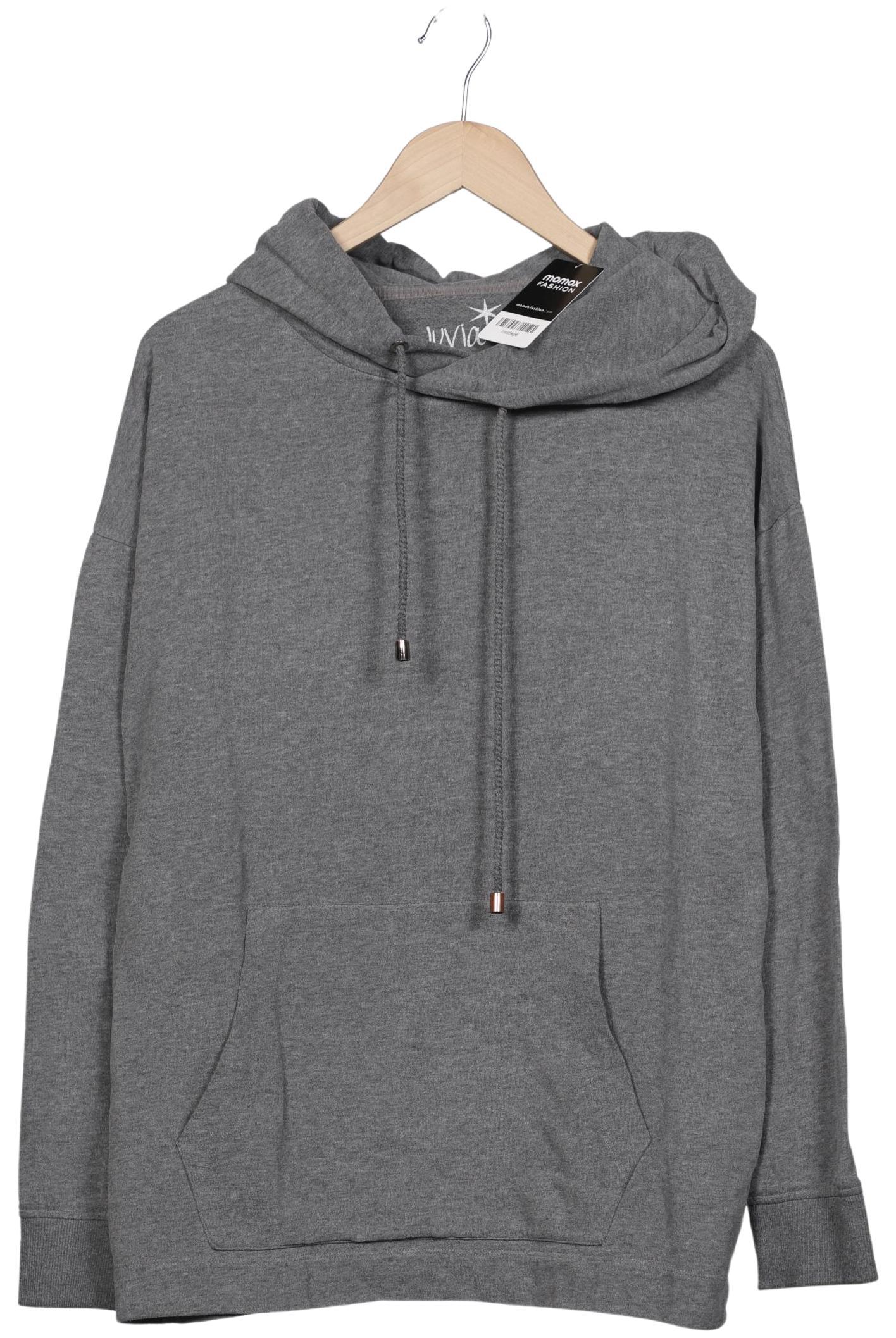 

Juvia Damen Kapuzenpullover, grau, Gr. 38