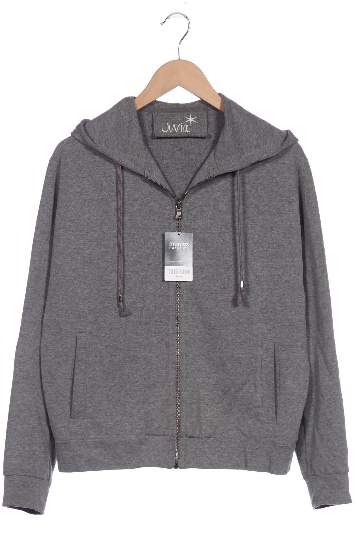 

Juvia Damen Kapuzenpullover, grau, Gr. 36