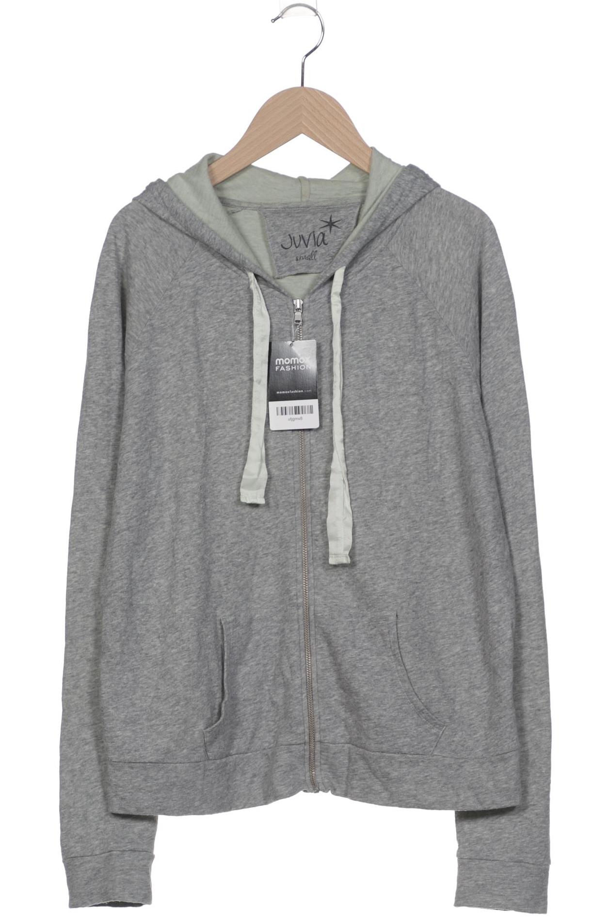 

Juvia Damen Kapuzenpullover, grau, Gr. 36