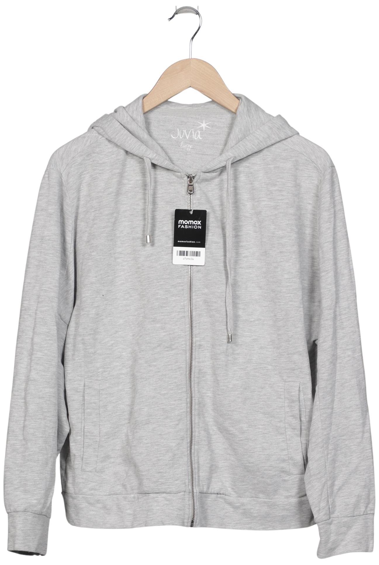

Juvia Damen Kapuzenpullover, grau, Gr. 42