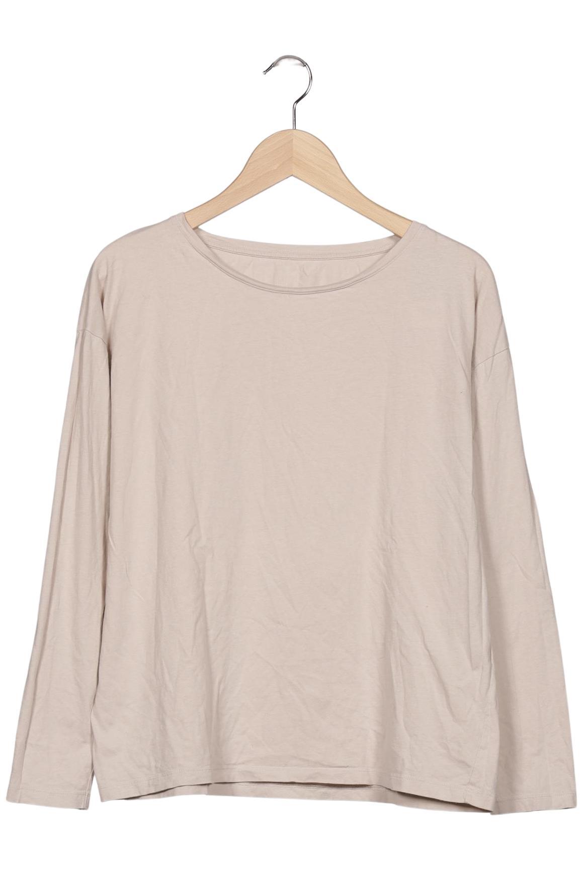 

Juvia Damen Langarmshirt, beige, Gr. 36