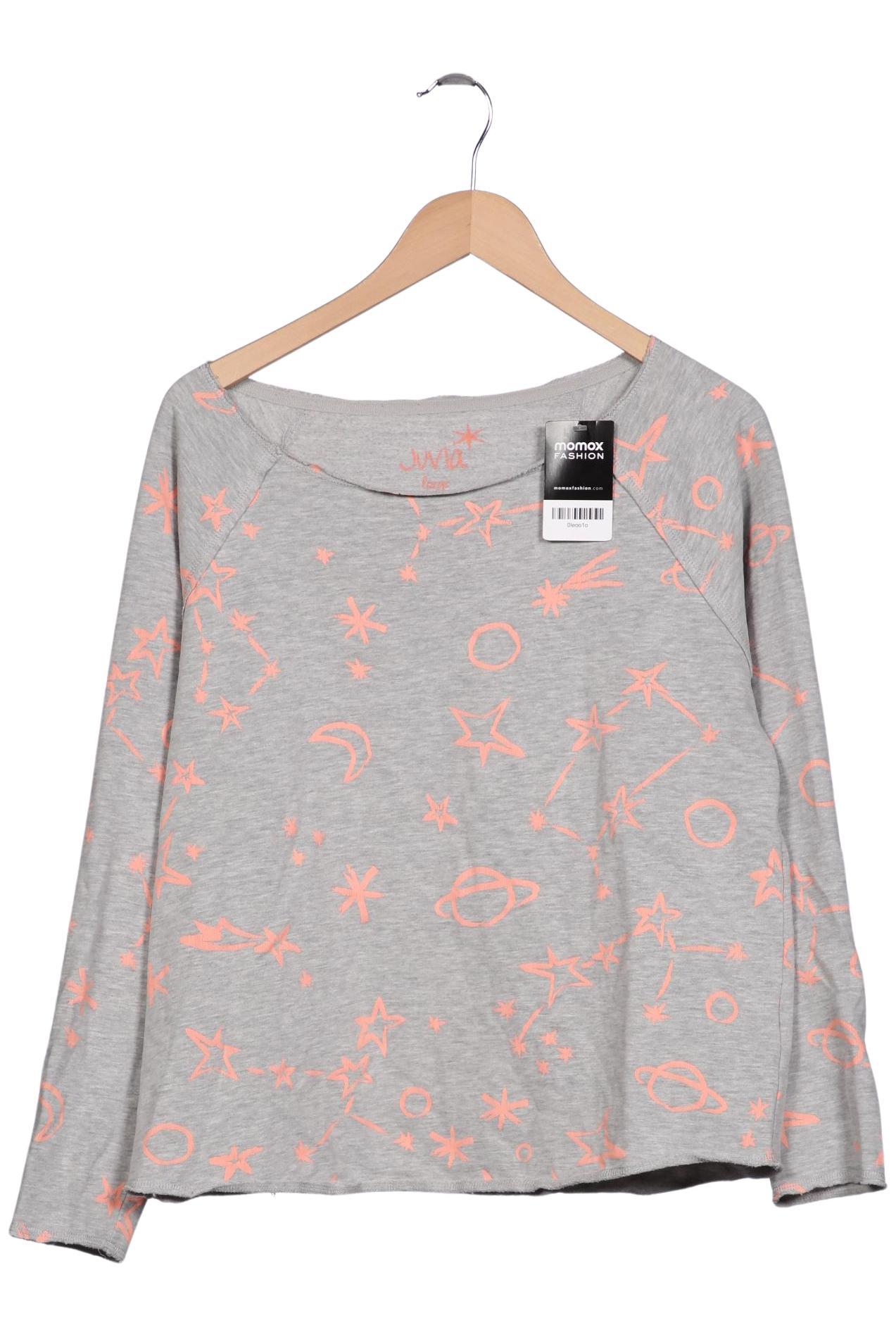

Juvia Damen Langarmshirt, grau, Gr. 42