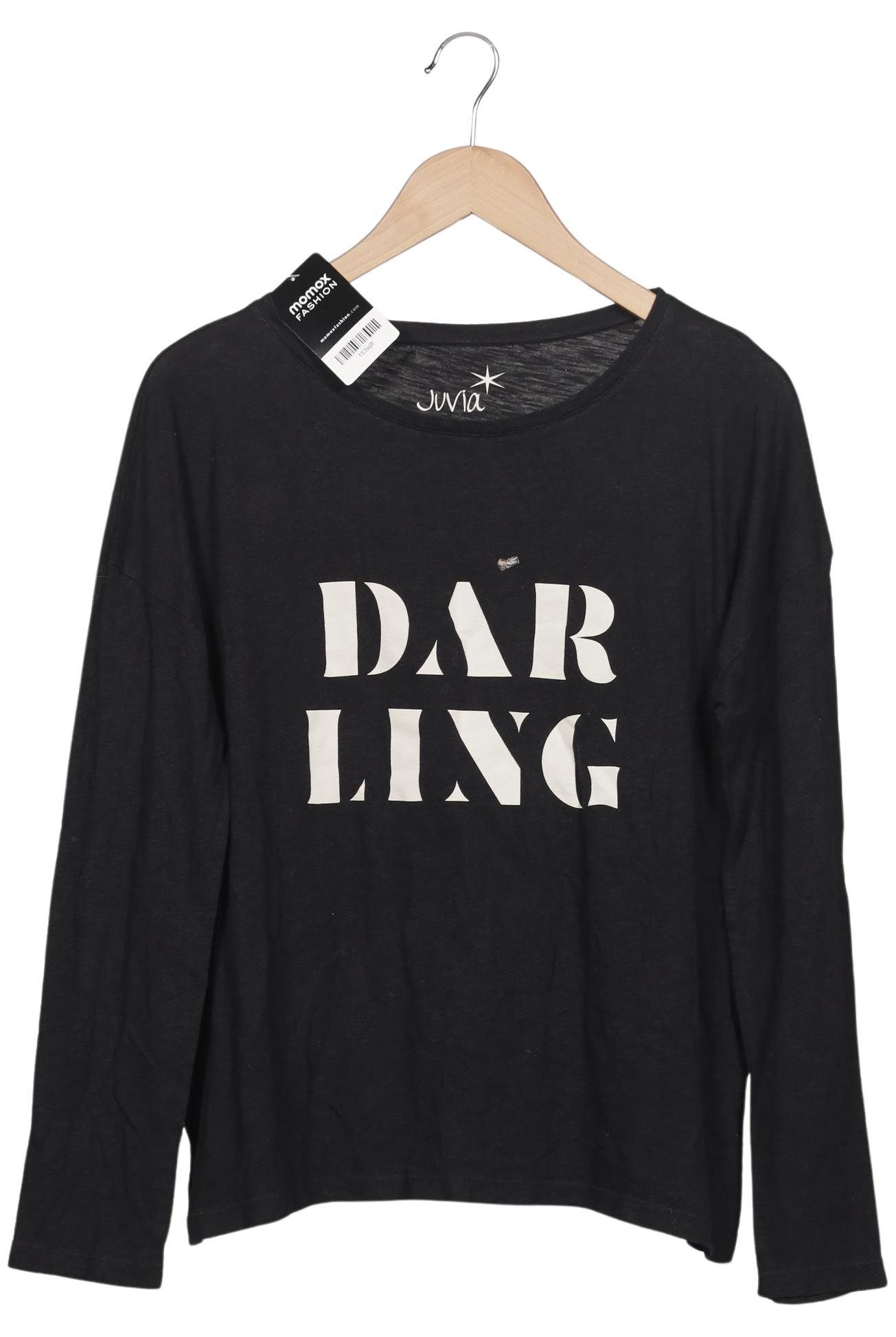 

Juvia Damen Langarmshirt, schwarz, Gr. 42
