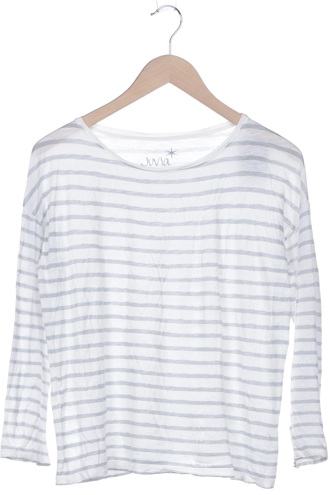 

Juvia Damen Langarmshirt, weiß, Gr. 36