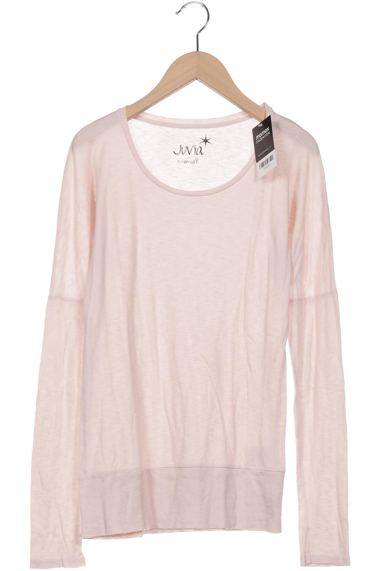 

Juvia Damen Langarmshirt, pink, Gr. 34