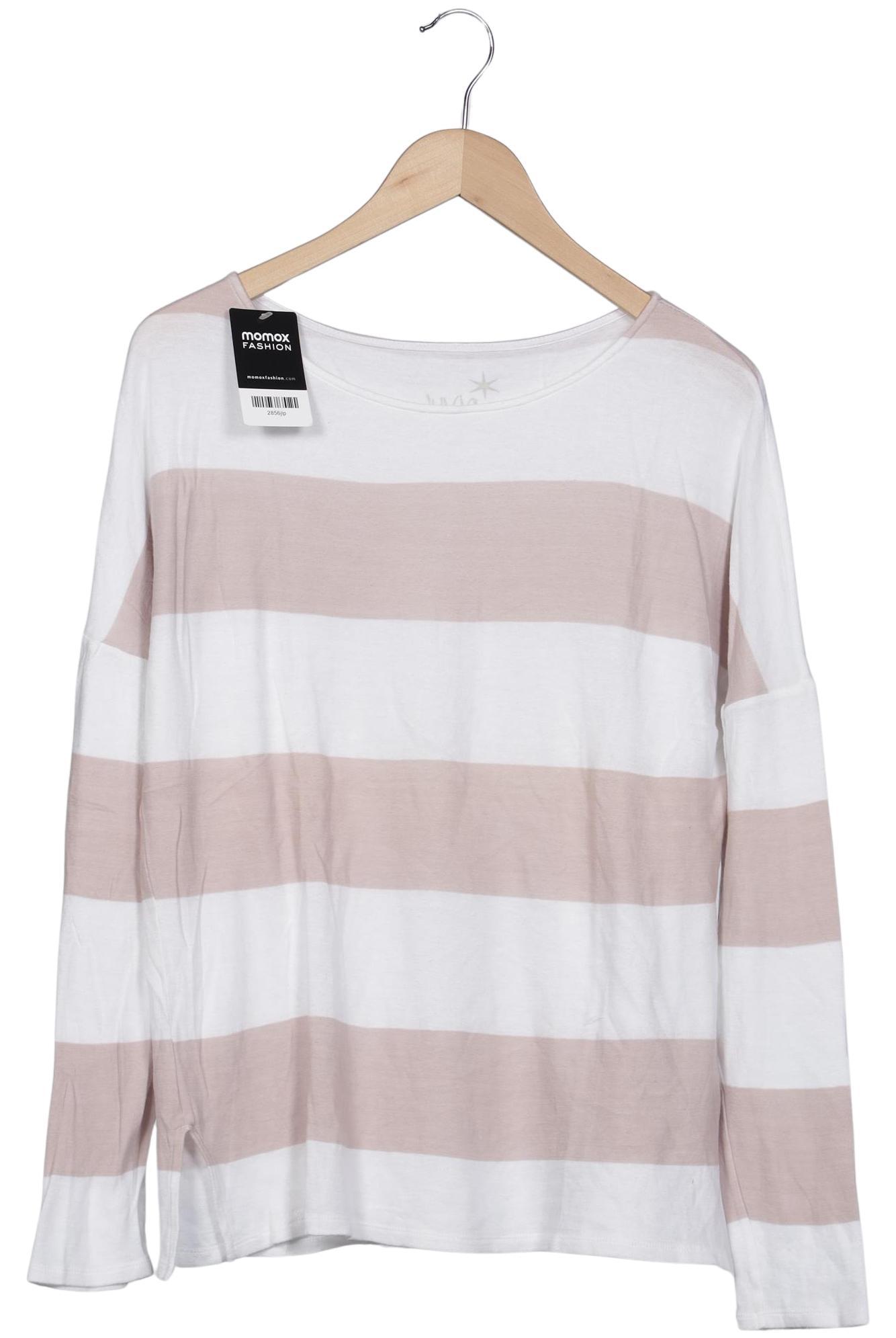 

Juvia Damen Langarmshirt, beige, Gr. 34
